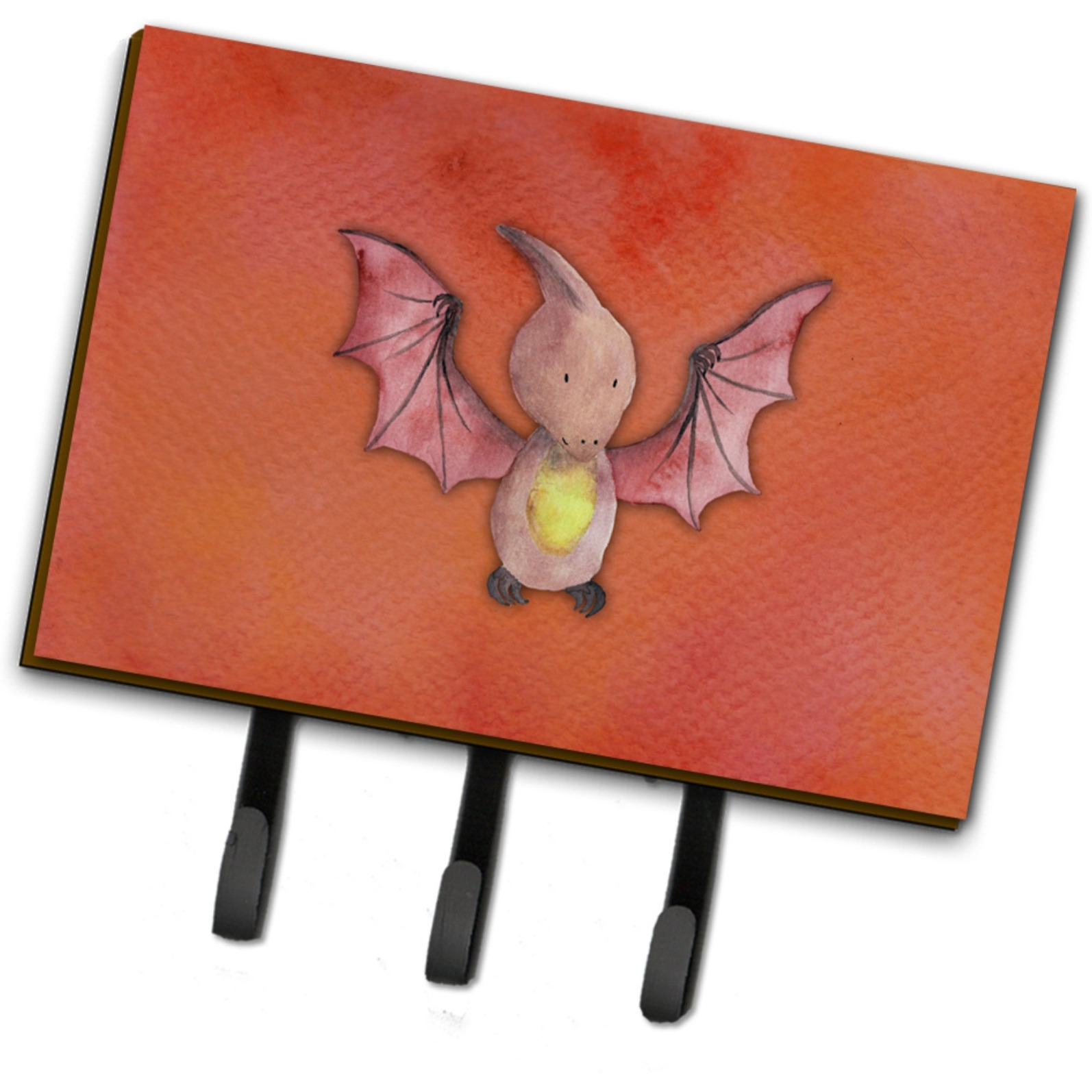 &quotCaroline's Treasures Pterodactyl Watercolor Wall Hook, Triple, Multicolor"