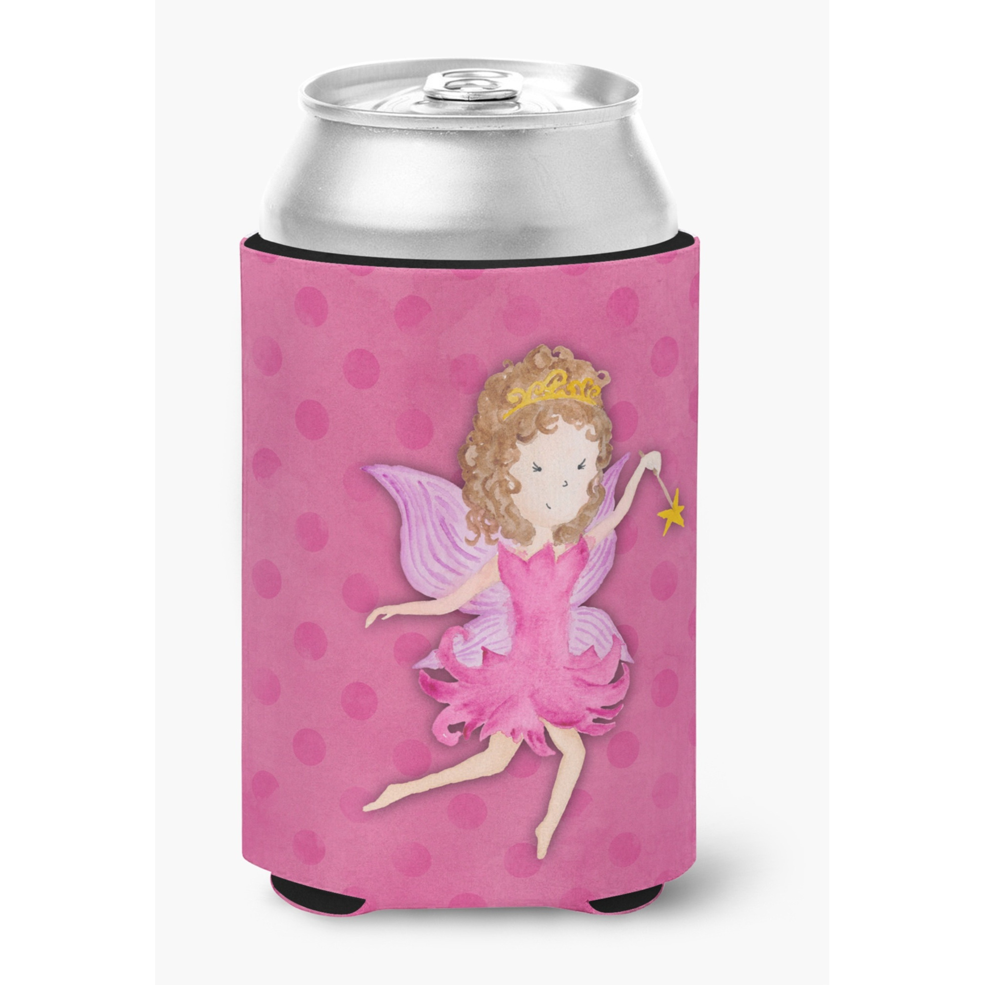 &quotCaroline's Treasures Fairy Princess Watercolor Decorative Can Hugger, Multicolor"