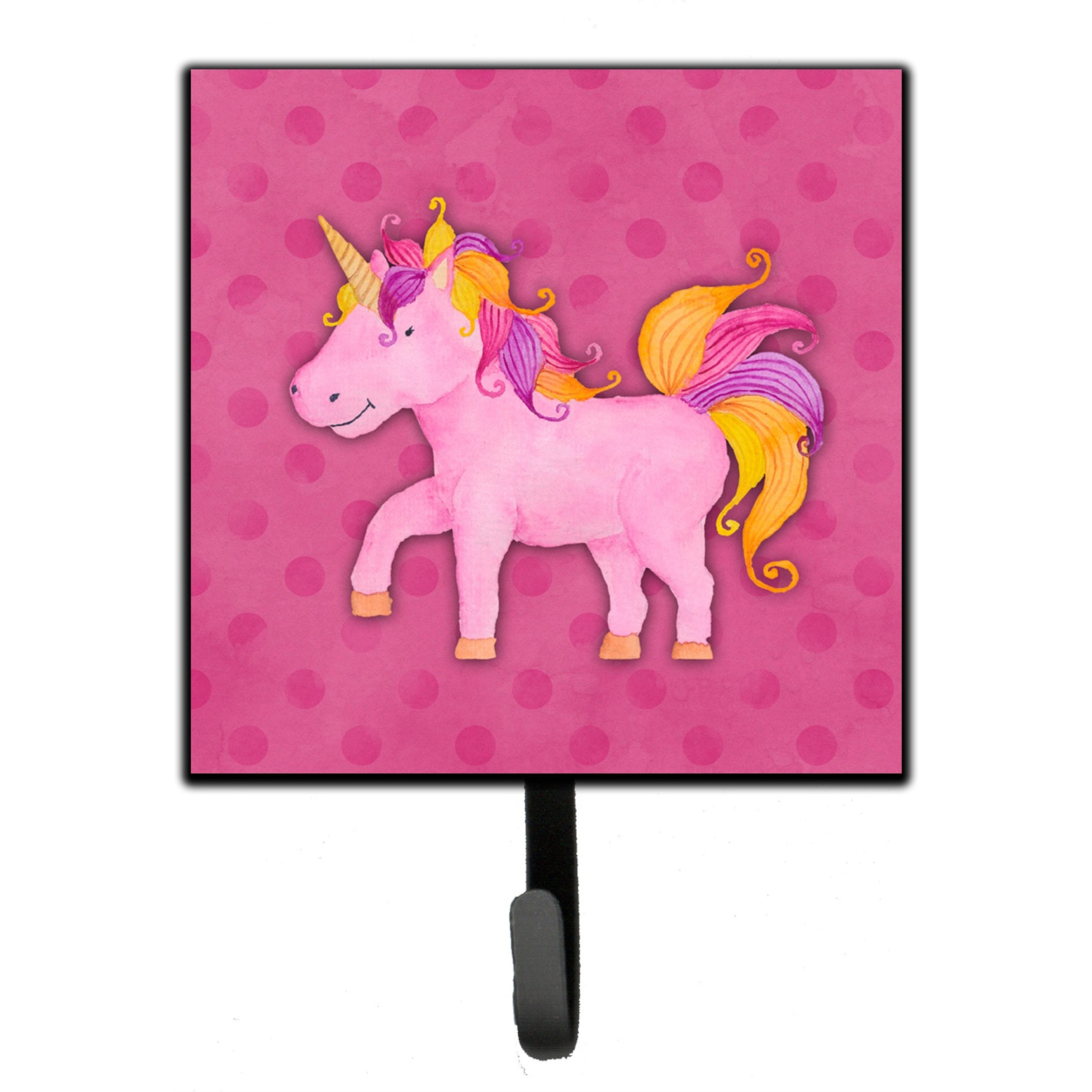 &quotCaroline's Treasures Unicorn Watercolor Wall Hook, Small, Multicolor"