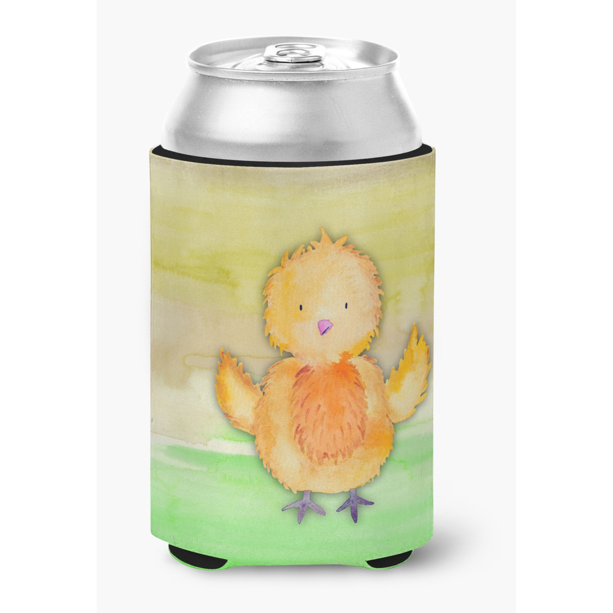 &quotCaroline's Treasures Chicken Watercolor Decorative Can Hugger, Multicolor"