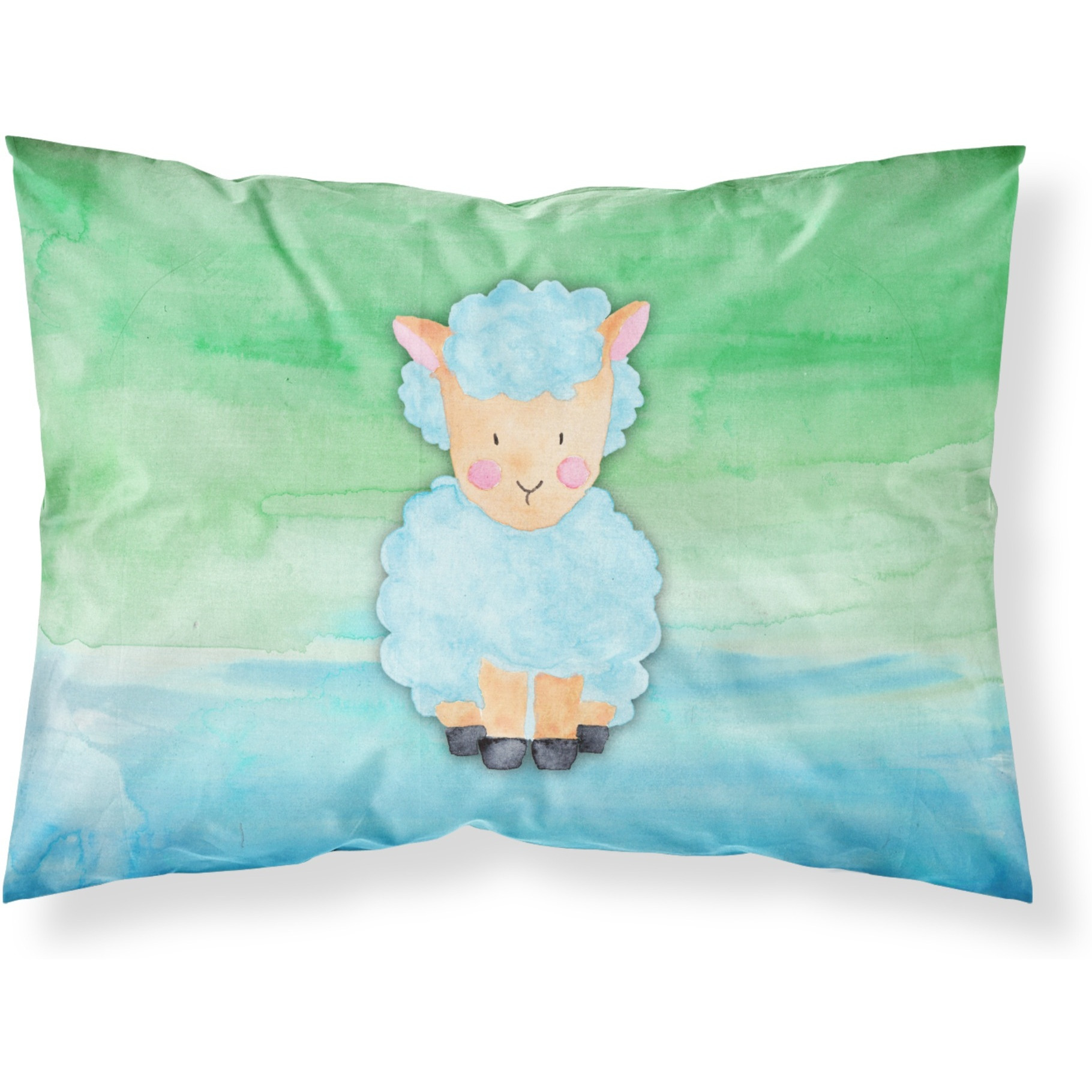 &quotCaroline's Treasures Sheep Lamb Watercolor Pillowcase, Standard, Multicolor"
