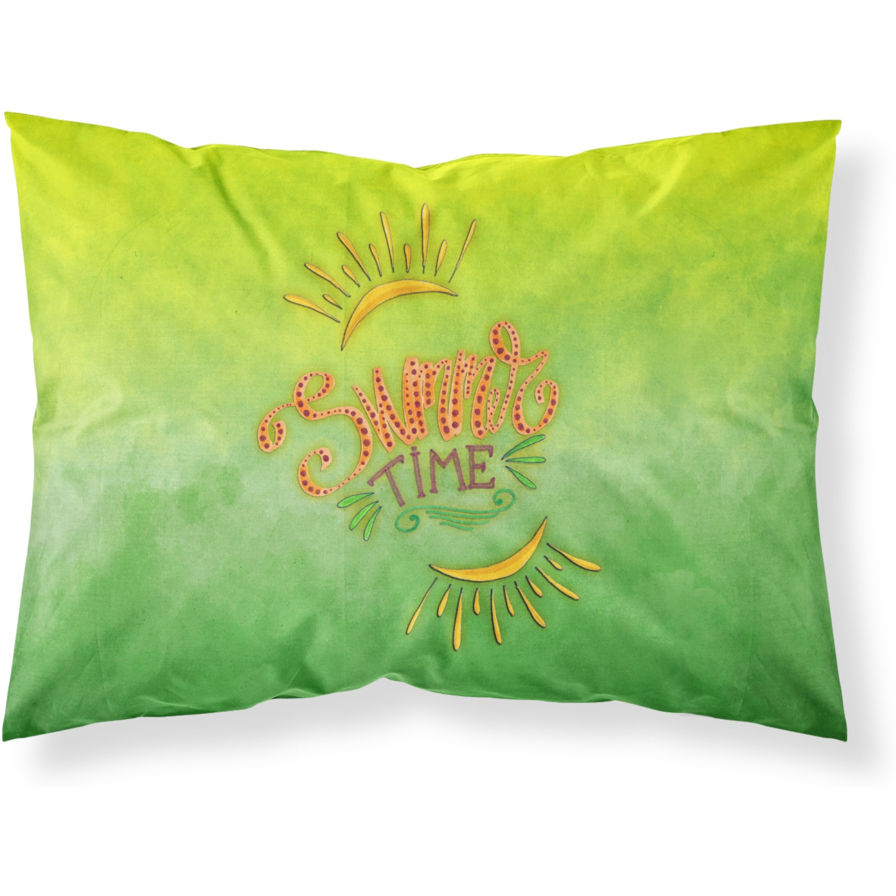 Summer Time Fabric Standard Pillowcase