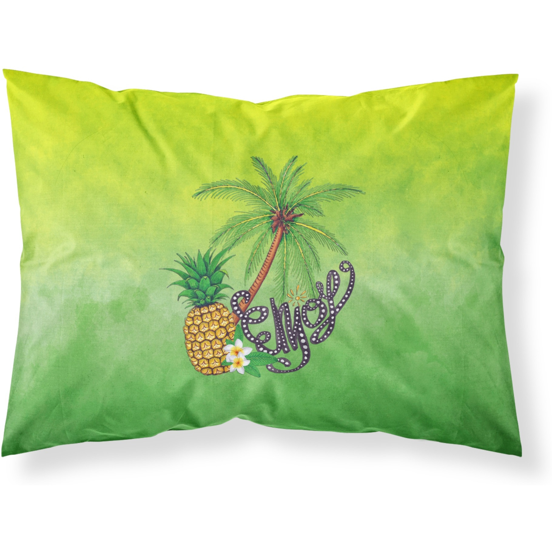 Summer Enjoy Fabric Standard Pillowcase