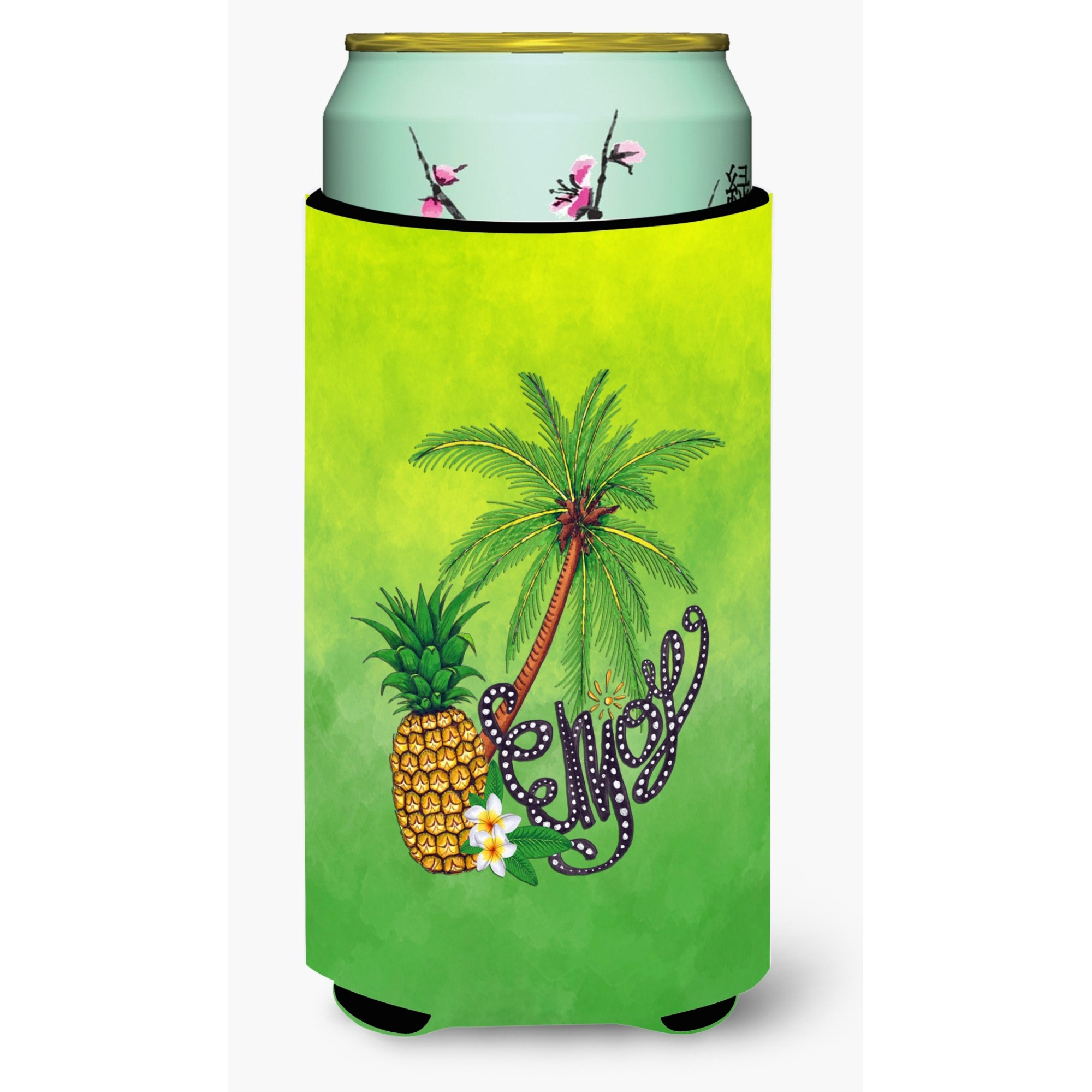 &quotCaroline's Treasures BB7456TBC Summer Enjoy Tall Boy Insulator Hugger cold-beverage-koozies, Multicolor"