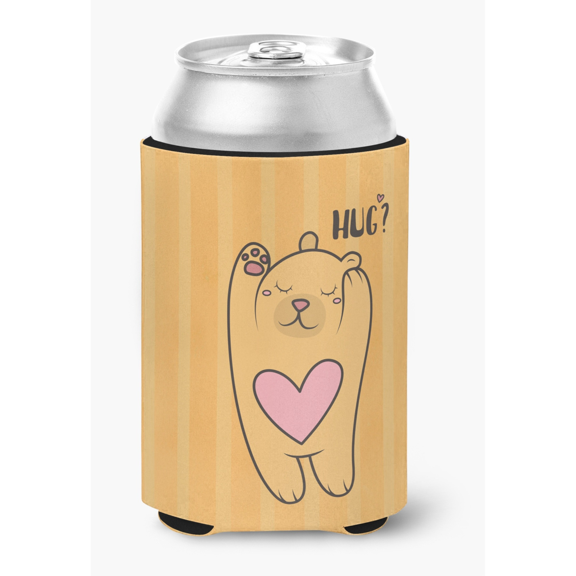 &quotCaroline's Treasures BB7470CC Nursery Hug Bear Can or Bottle Hugger cold-beverage-koozies, Multicolor"
