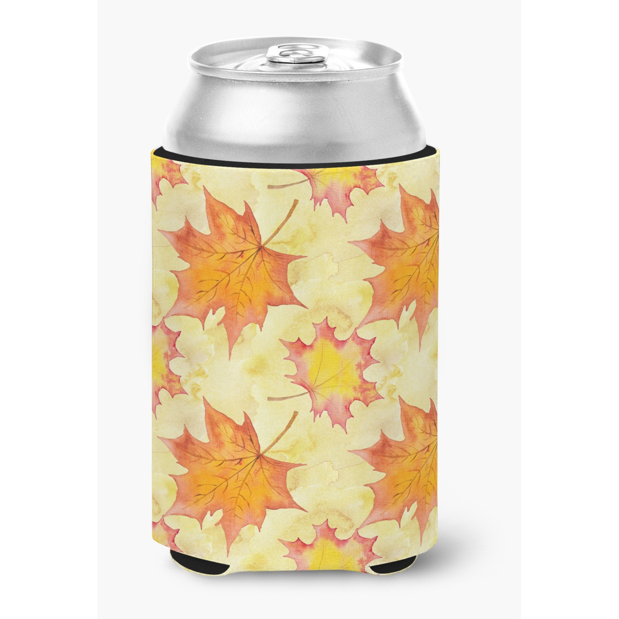 &quotCaroline's Treasures Fall Leaves Scattered Decorative Can Hugger, Multicolor"