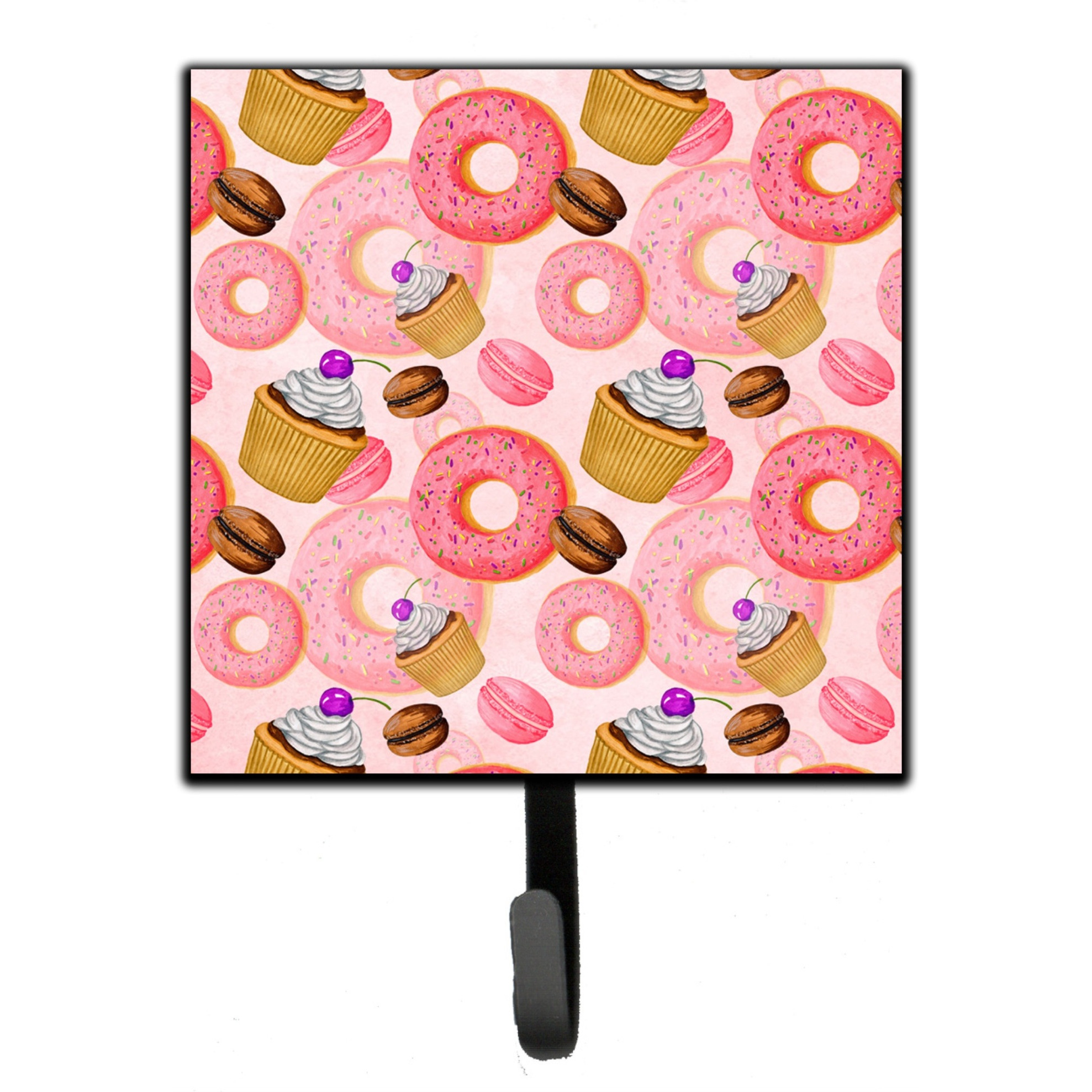 &quotCaroline's Treasures Watercolor Sweet Pastries Wall Hook, Small, Multicolor"