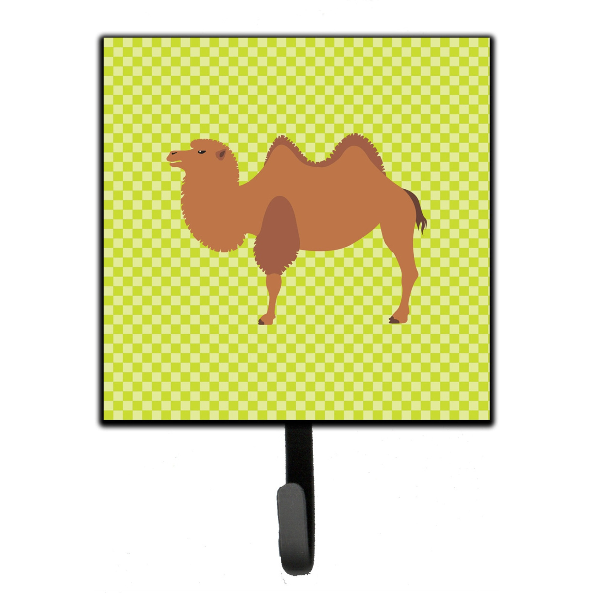 &quotCaroline's Treasures Bactrian Camel Green Wall Hook, Small, Multicolor"
