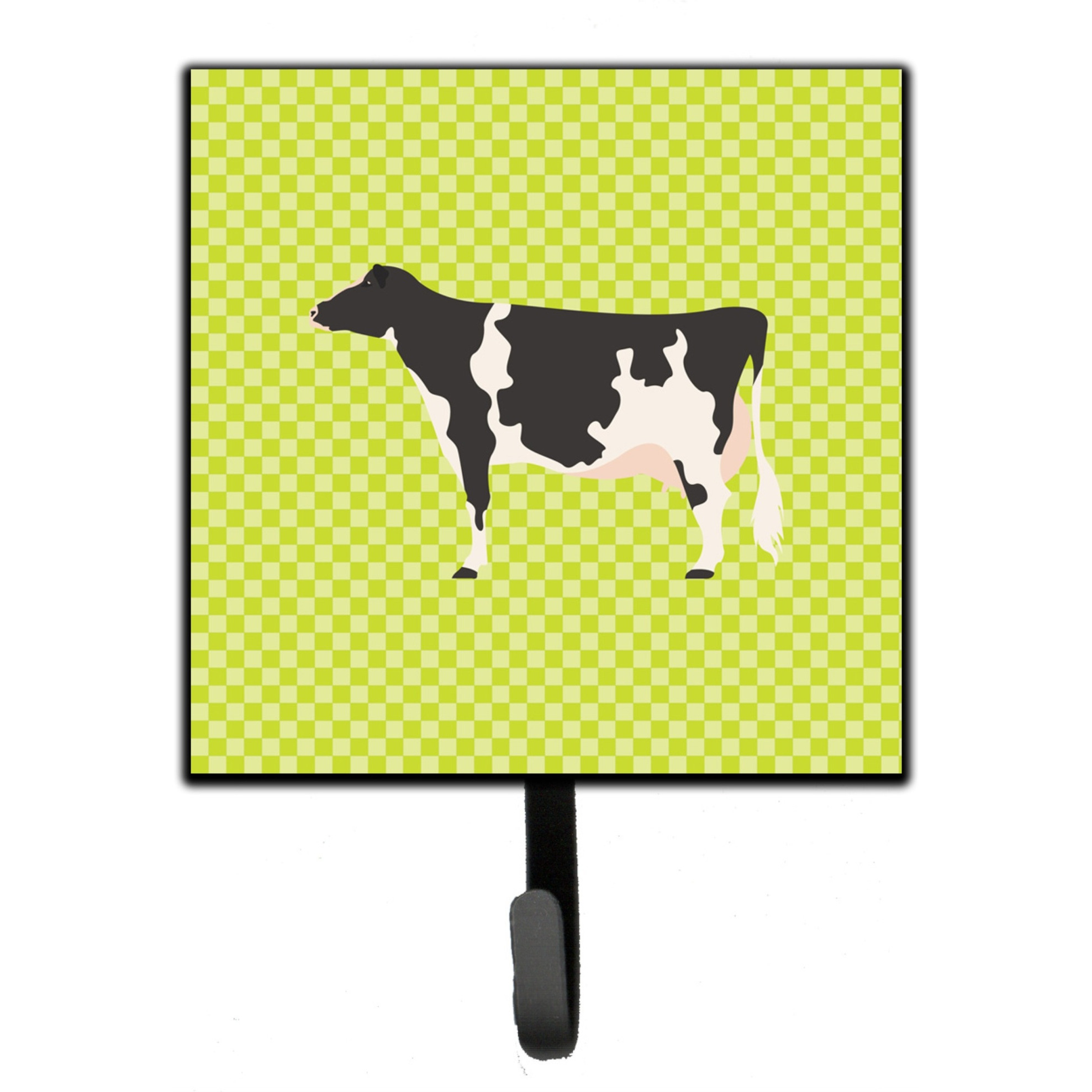 &quotCaroline's Treasures Holstein Cow Green Wall Hook, Small, Multicolor"