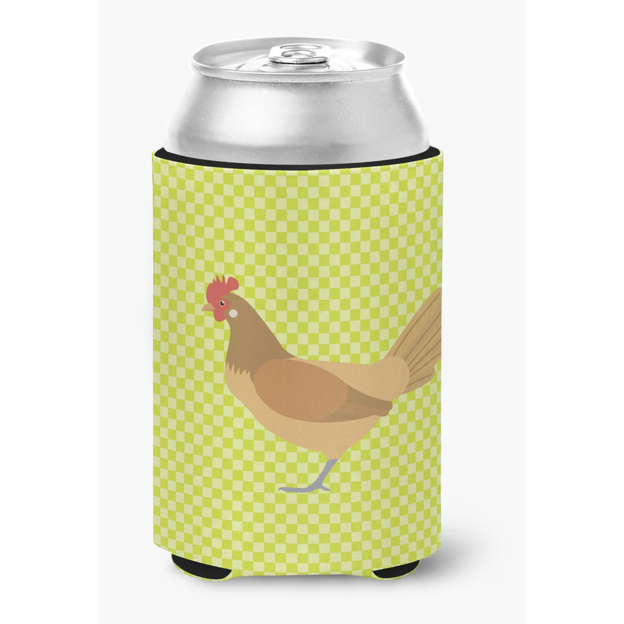&quotCaroline's Treasures Frisian Friesian Chicken Green Decorative Can Hugger, Multicolor"
