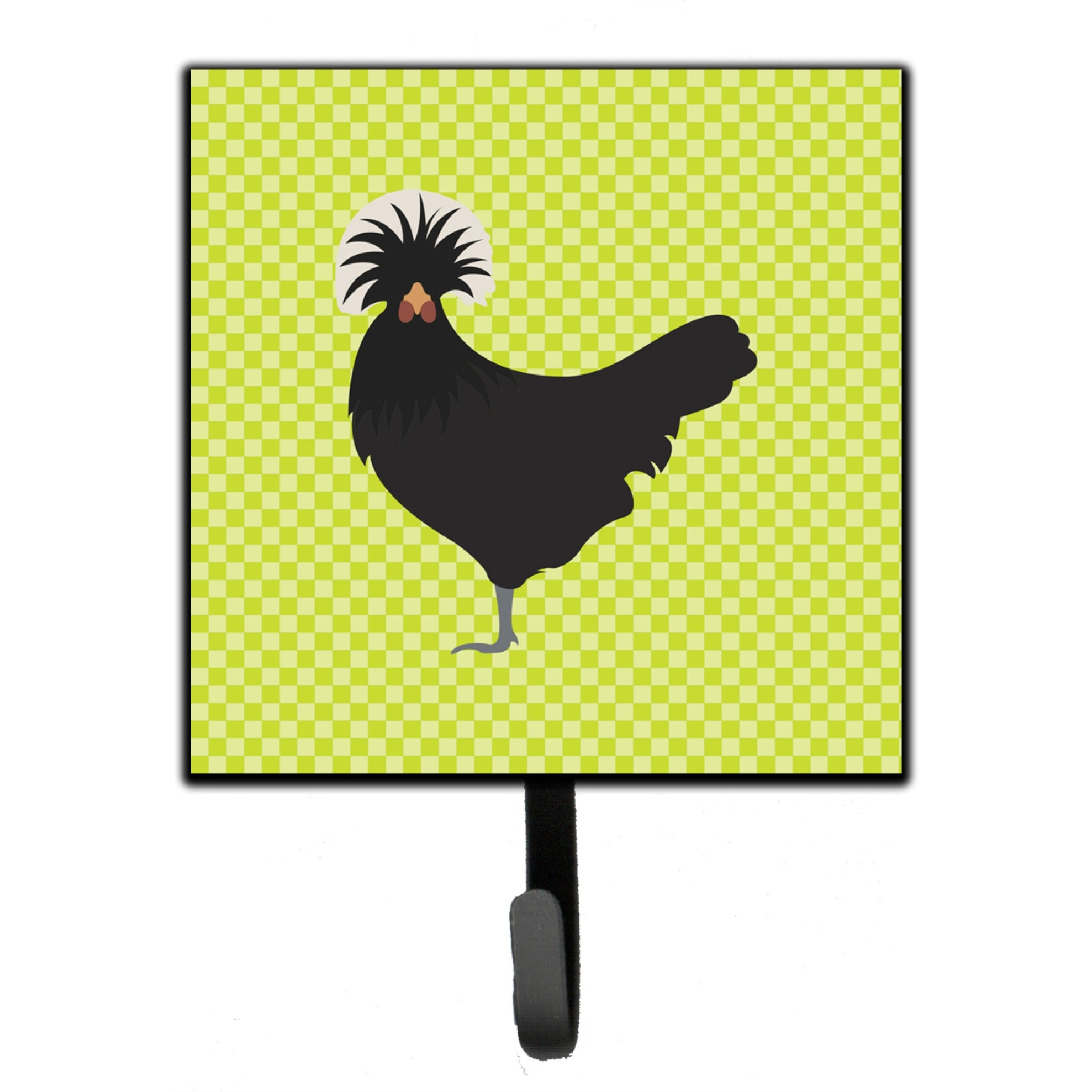 &quotCaroline's Treasures Polish Poland Chicken Green Wall Hook, Small, Multicolor"