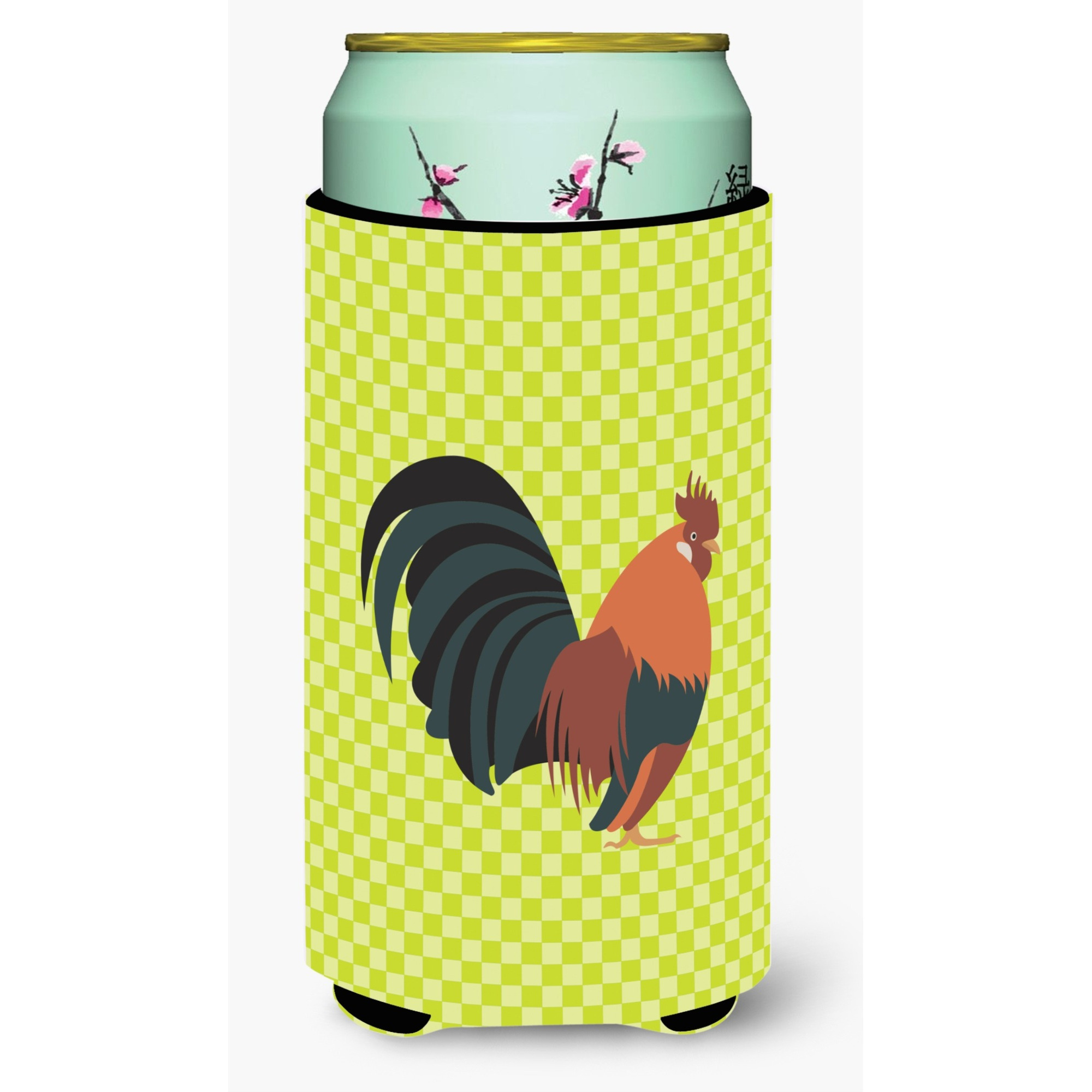 &quotCaroline's Treasures Dutch Bantam Chicken Green Decorative Can Hugger, Tall Boy, Multicolor"
