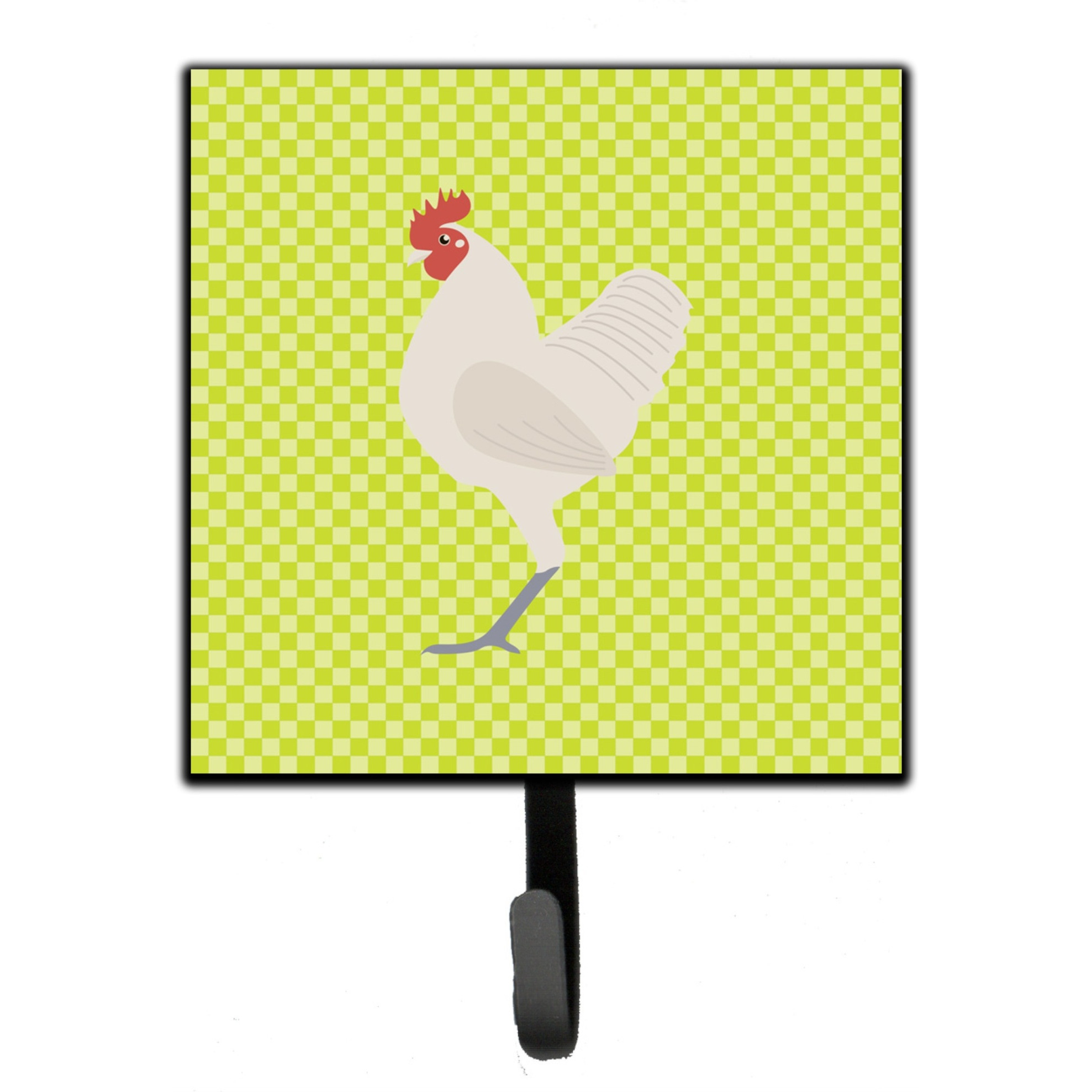 &quotCaroline's Treasures German Langshan Chicken Green Wall Hook, Small, Multicolor"