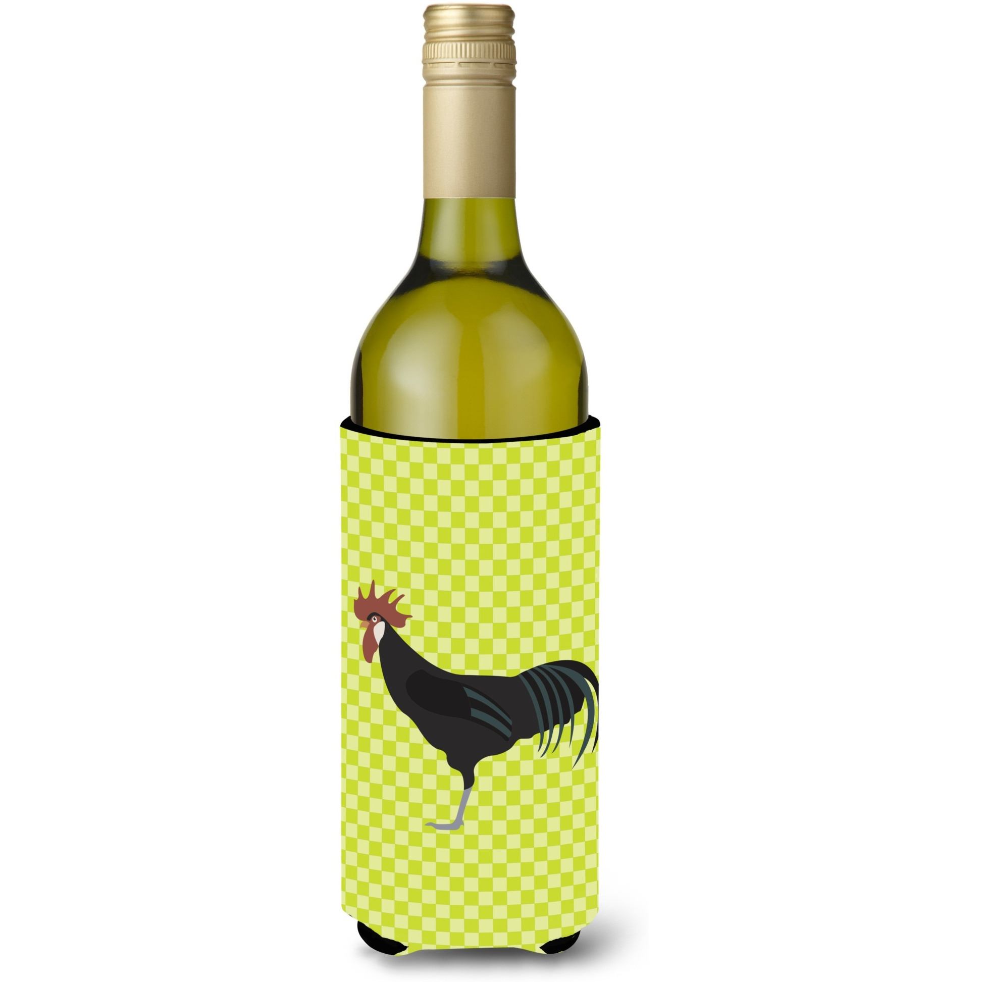 &quotCaroline's Treasures Minorca Ctalalan Chicken Green Decorative Bottle Hugger, 750 ml, Multicolor"