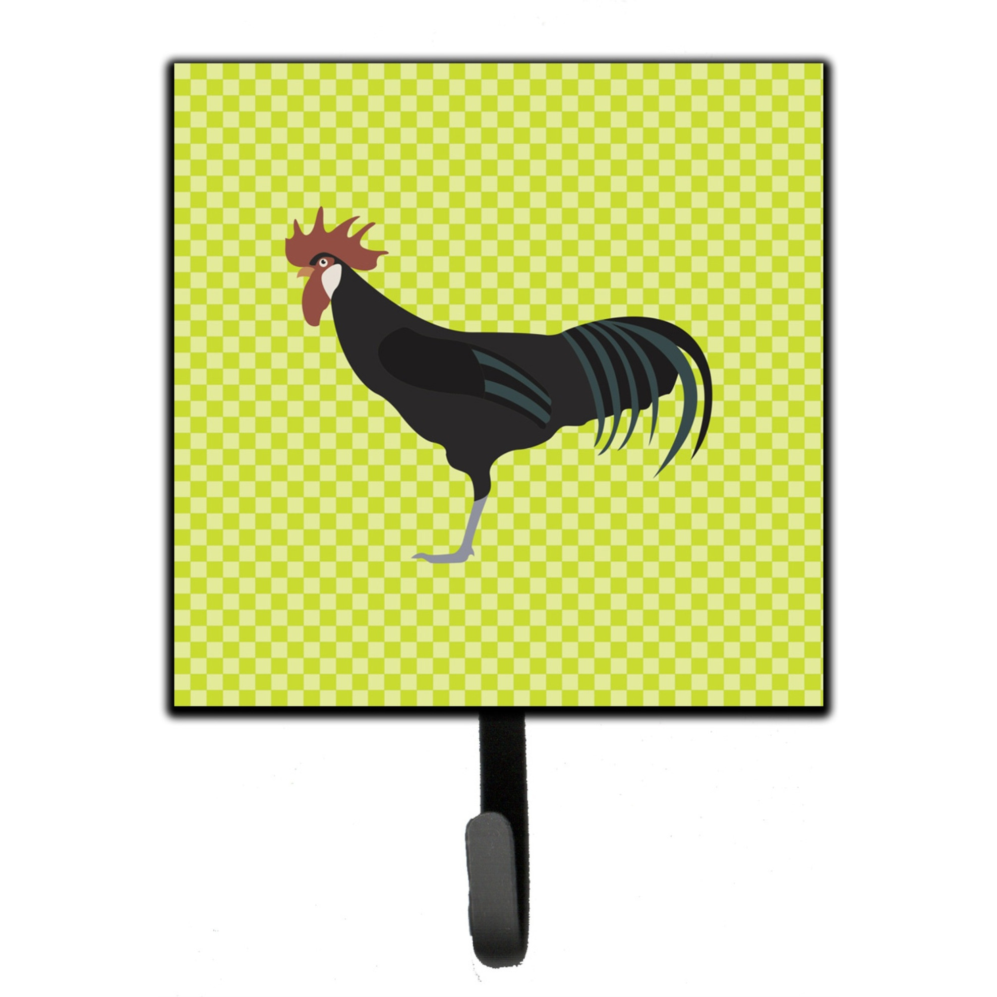 &quotCaroline's Treasures Minorca Ctalalan Chicken Green Wall Hook, Small, Multicolor"