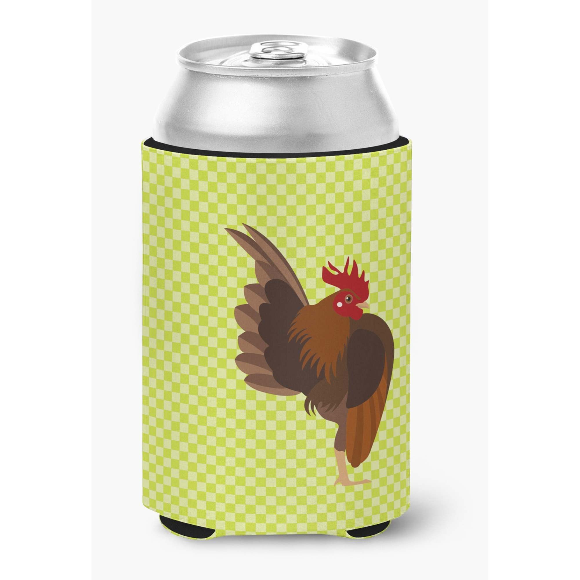 &quotCaroline's Treasures Malaysian Serama Chicken Green Decorative Can Hugger, Multicolor"