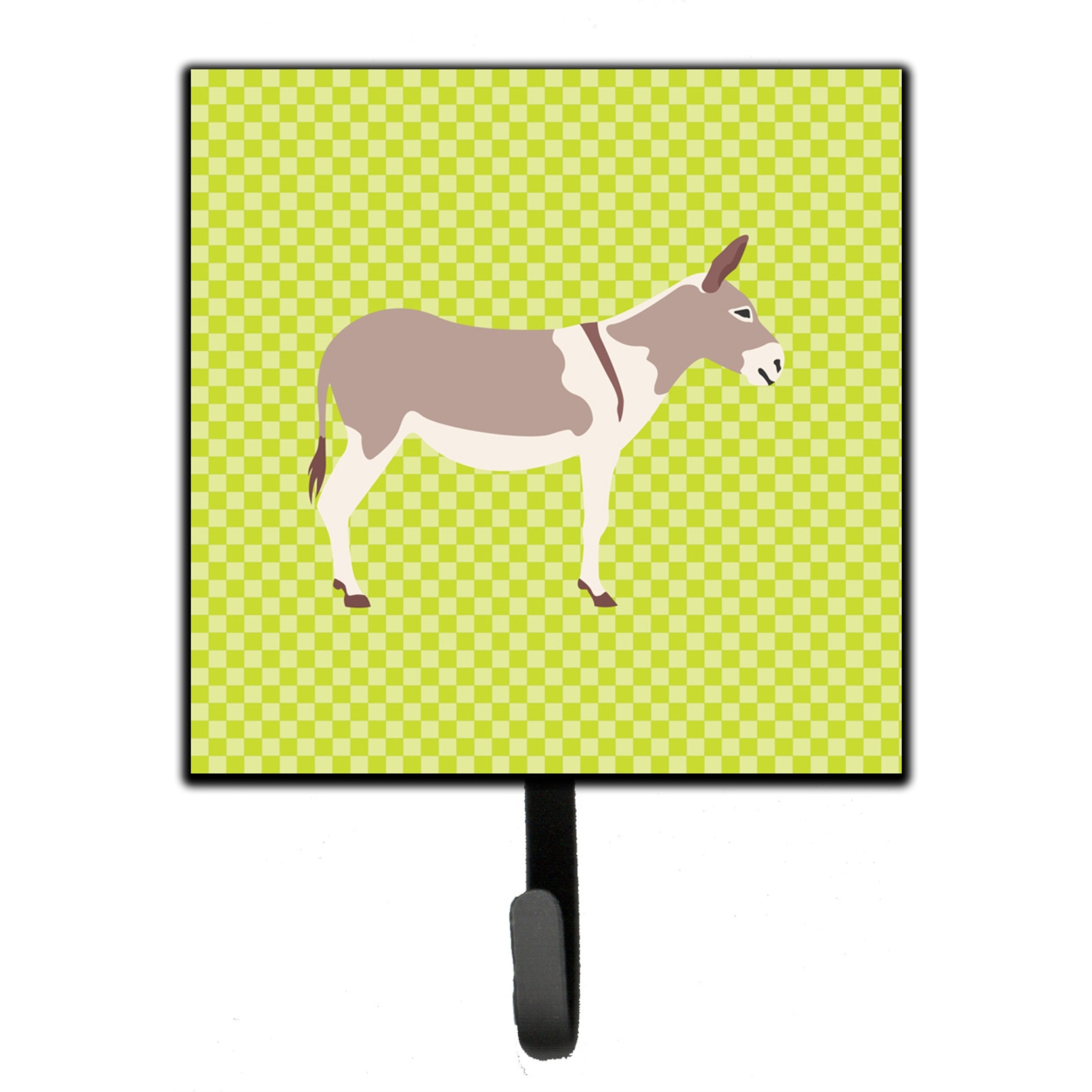 &quotCaroline's Treasures Australian Teamster Donkey Green Wall Hook, Small, Multicolor"