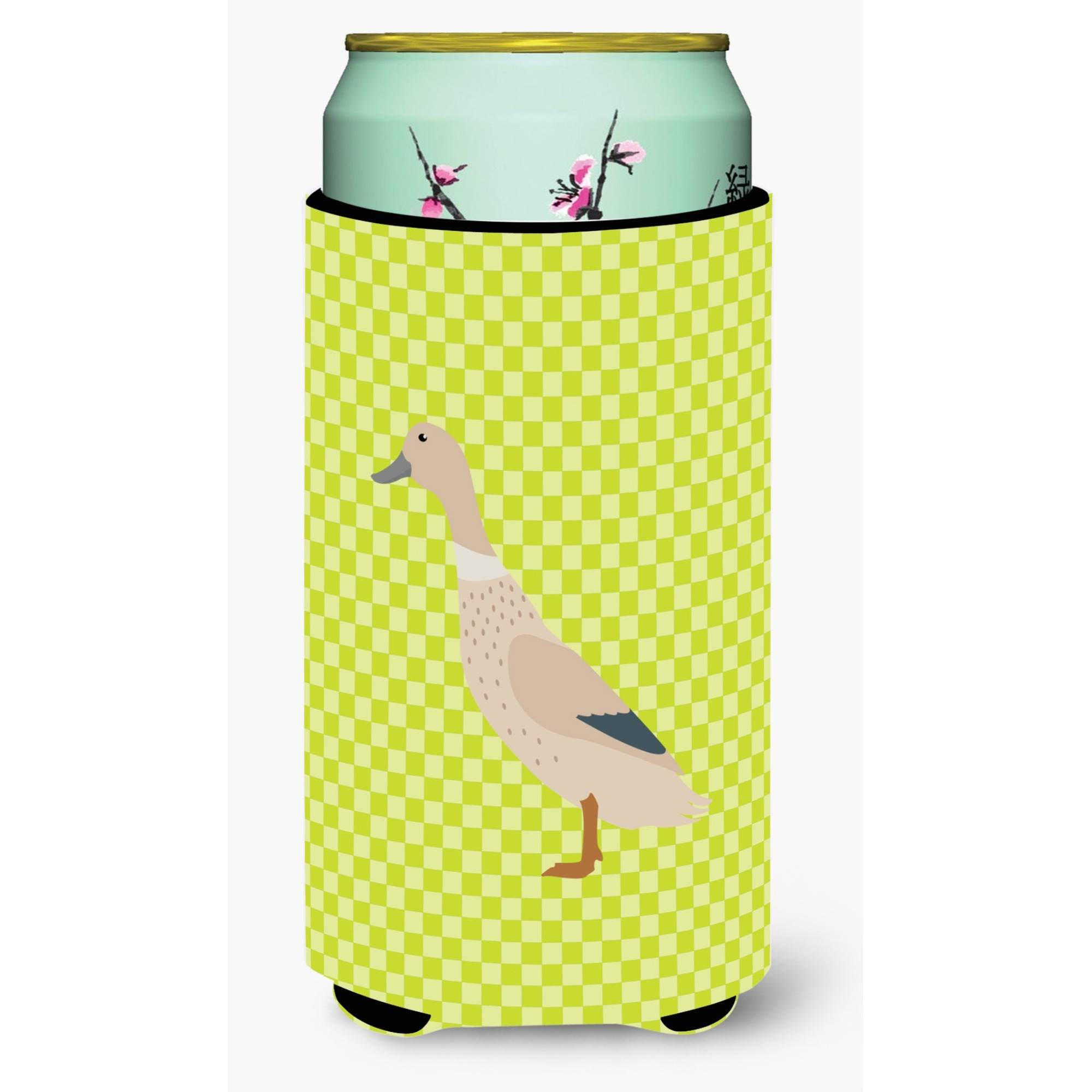 &quotCaroline's Treasures West Harlequin Duck Green Decorative Can Hugger, Tall Boy, Multicolor"