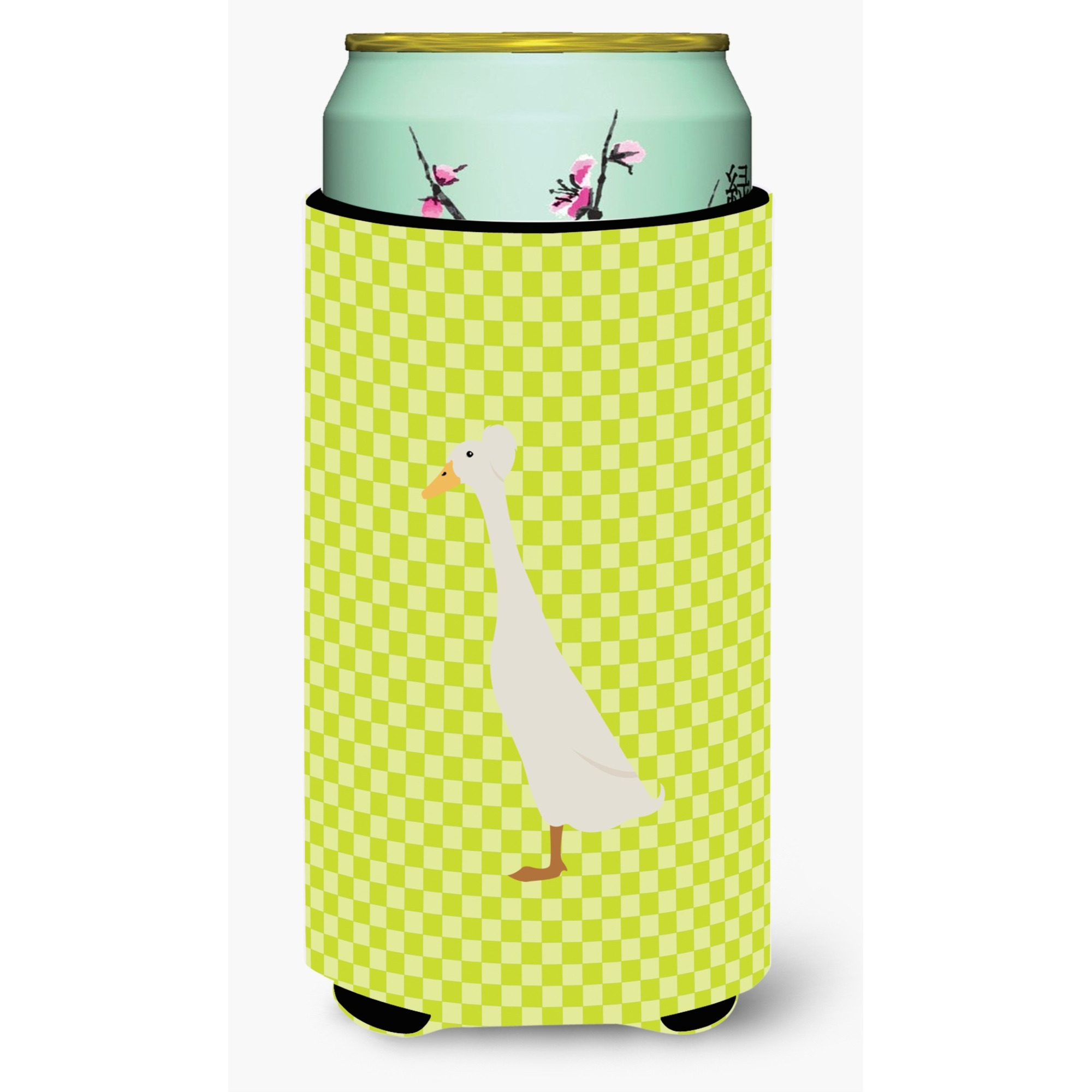 &quotCaroline's Treasures Bali Duck Green Decorative Can Hugger, Tall Boy, Multicolor"