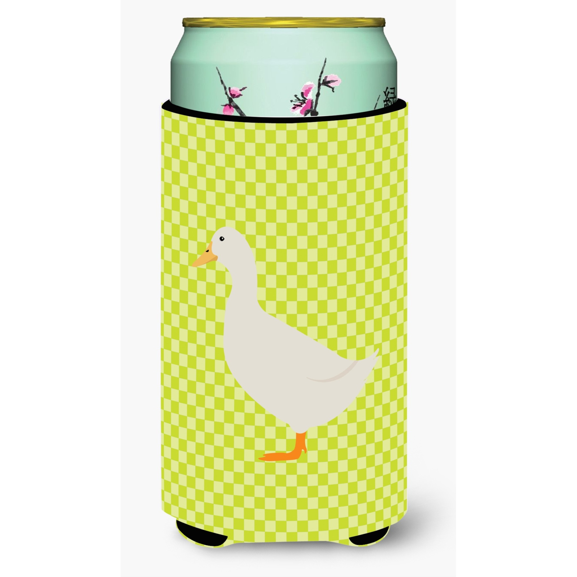 &quotCaroline's Treasures American Pekin Duck Green Decorative Can Hugger, Tall Boy, Multicolor"