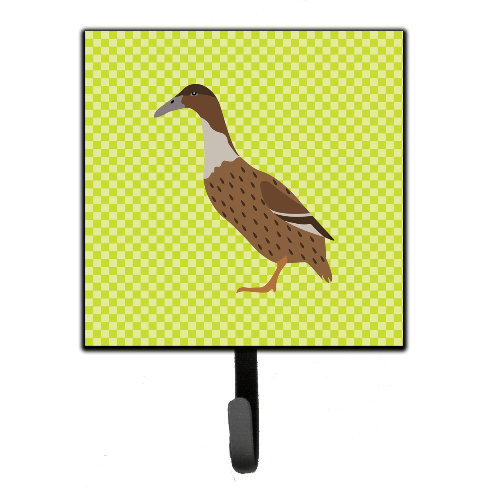 &quotCaroline's Treasures Dutch Bill Duck Green Wall Hook, Small, Multicolor"
