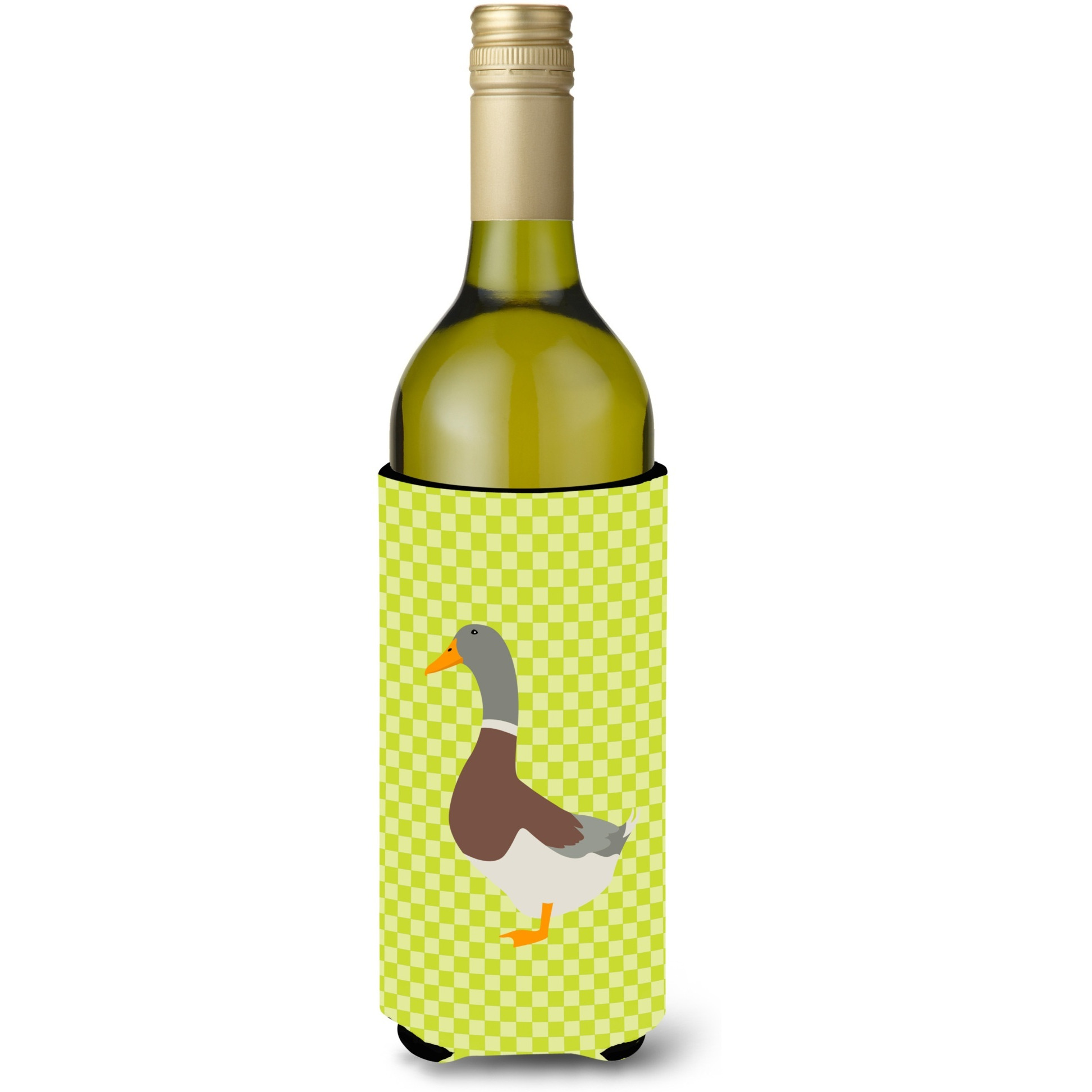 &quotCaroline's Treasures Saxony Sachsenente Duck Green Decorative Bottle Hugger, 750 ml, Multicolor"