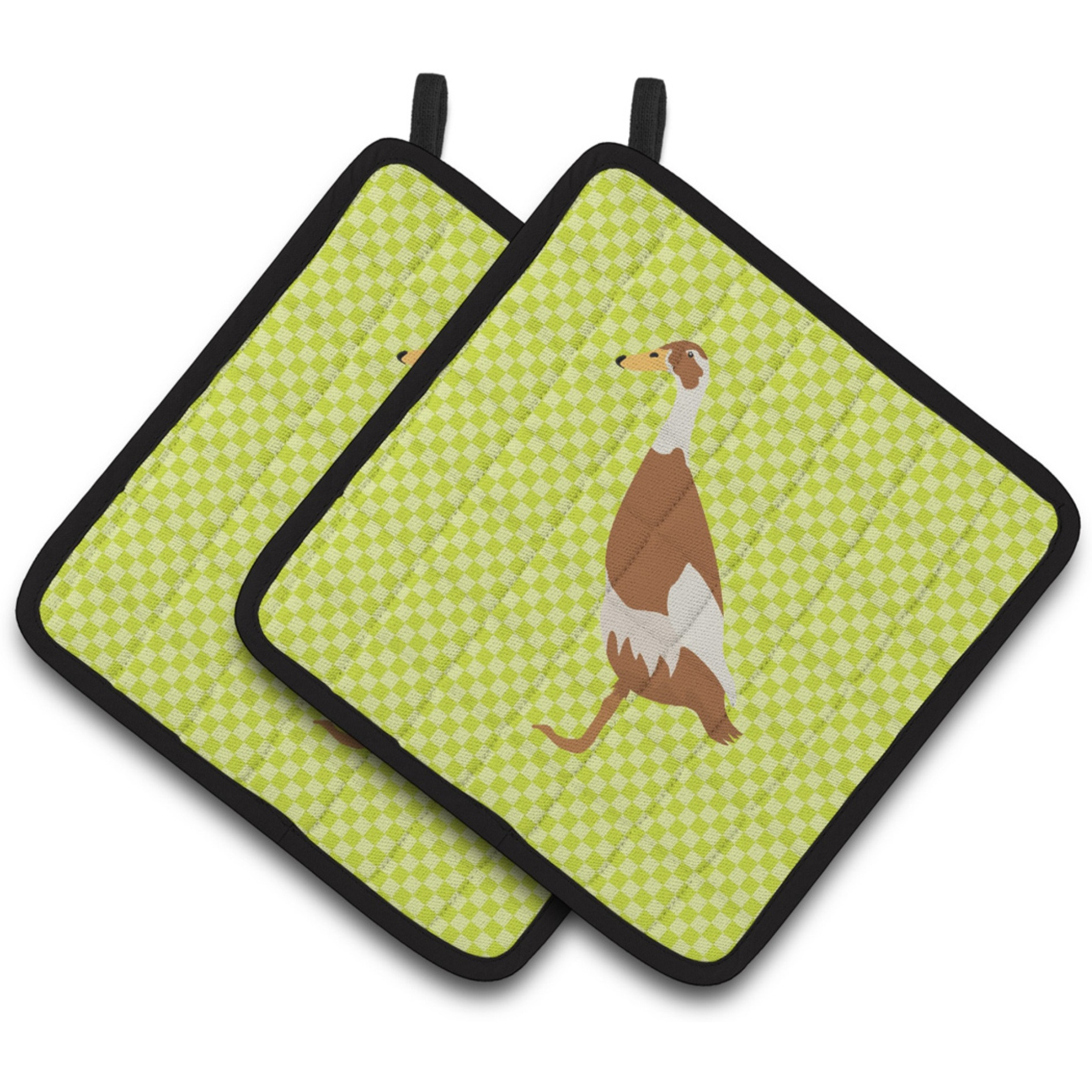 &quotCaroline's Treasures Indian Runner Duck Green Decorated Pot Holder, 7.5"" x 7.5"""