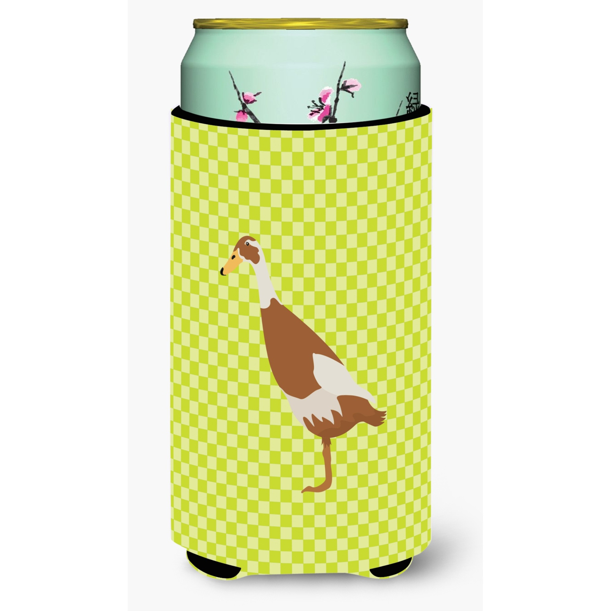 &quotCaroline's Treasures Indian Runner Duck Green Decorative Can Hugger, Tall Boy, Multicolor"