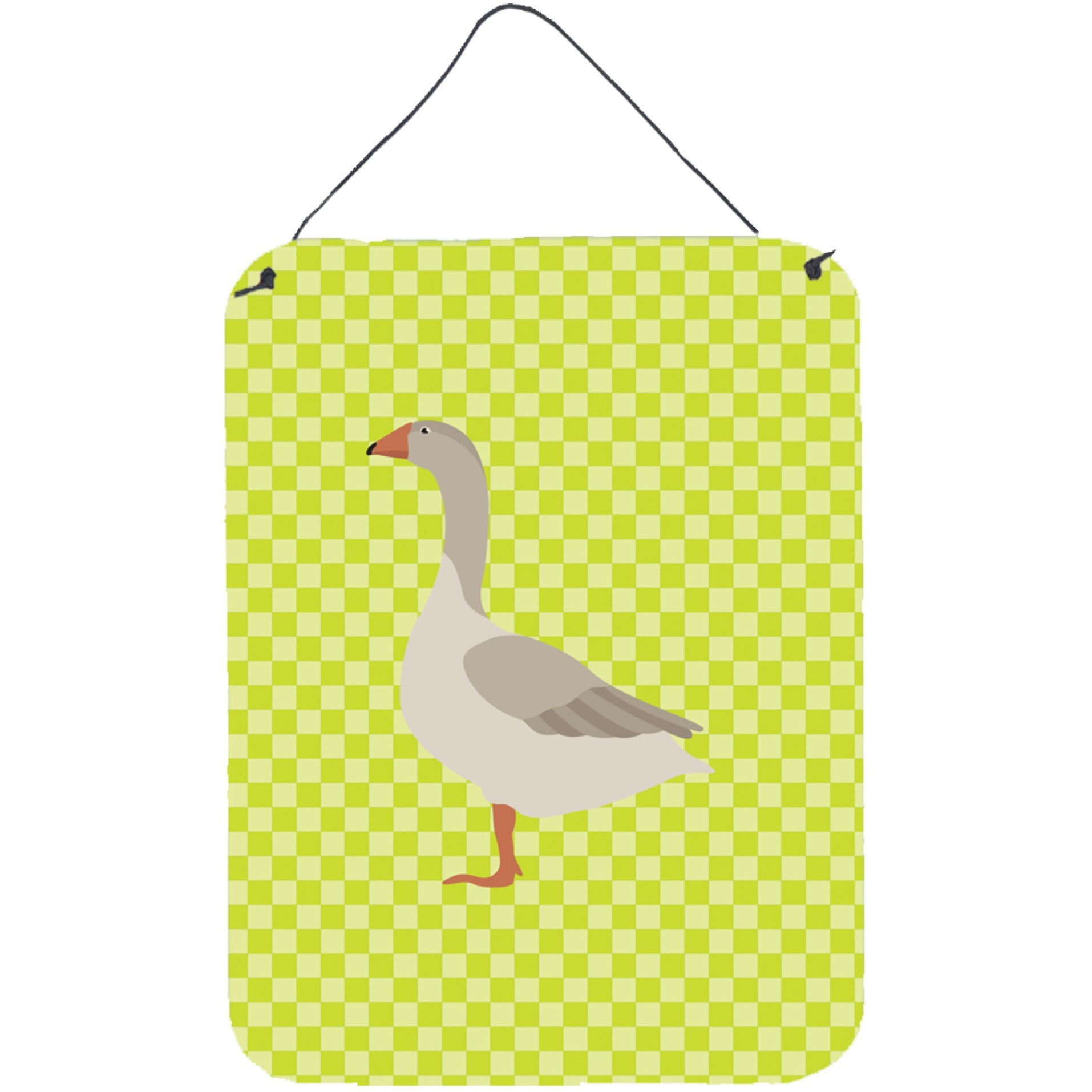 &quotCaroline's Treasures Steinbacher Goose Green Metal Print, 16hx12w, Multicolor"