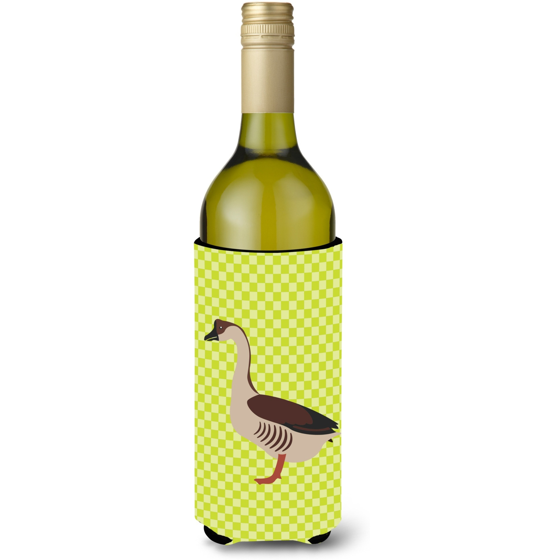 &quotCaroline's Treasures Chinese Goose Green Decorative Bottle Hugger, 750 ml, Multicolor"