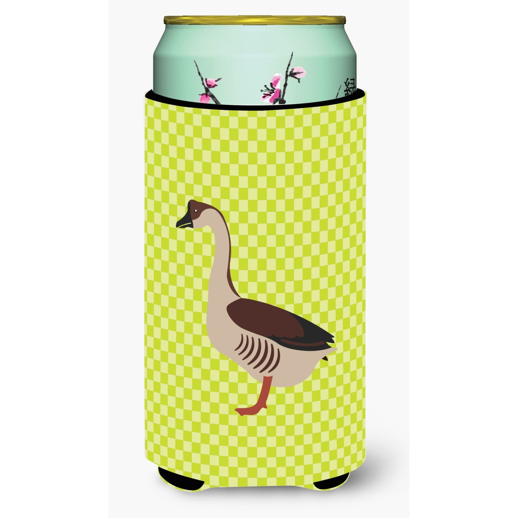&quotCaroline's Treasures Chinese Goose Green Decorative Can Hugger, Tall Boy, Multicolor"