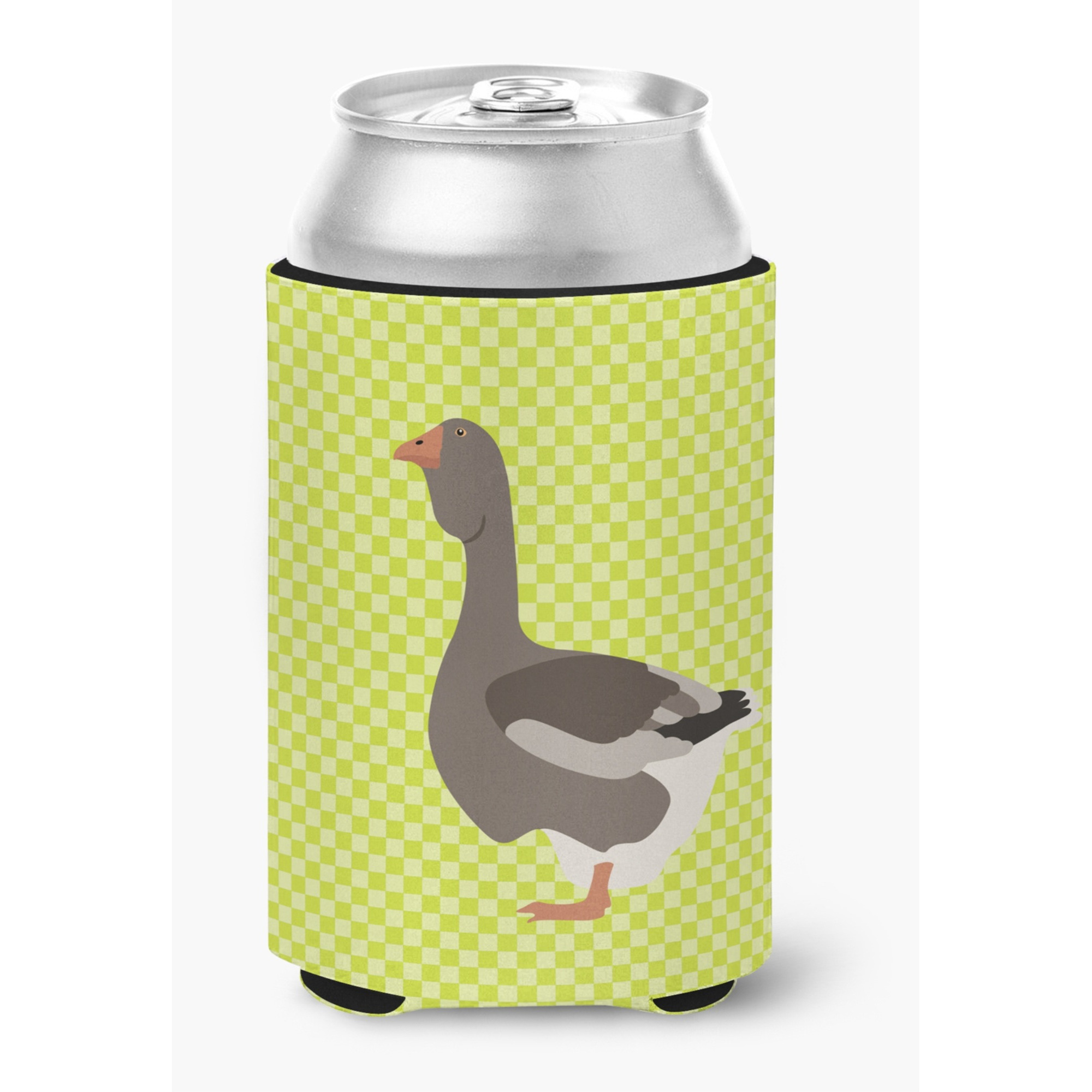 &quotCaroline's Treasures Toulouse Goose Green Decorative Can Hugger, Multicolor"