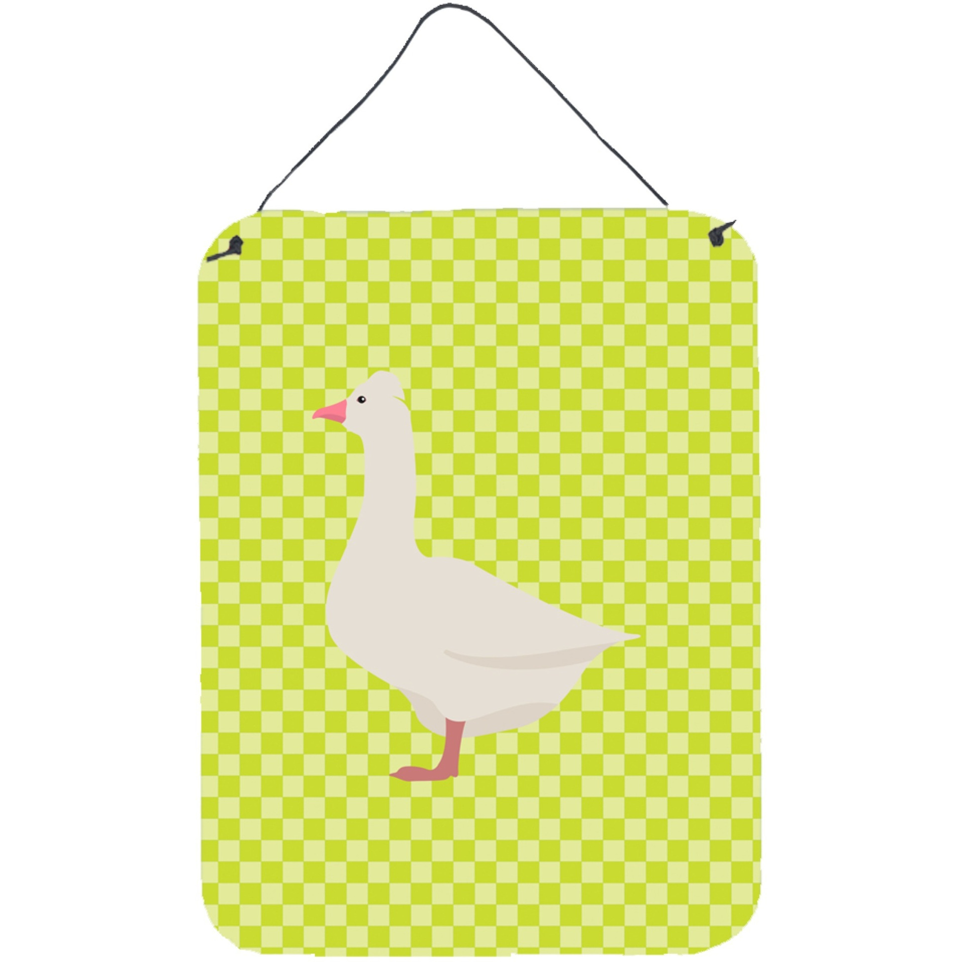 &quotCaroline's Treasures Roman Goose Green Metal Print, 16hx12w, Multicolor"
