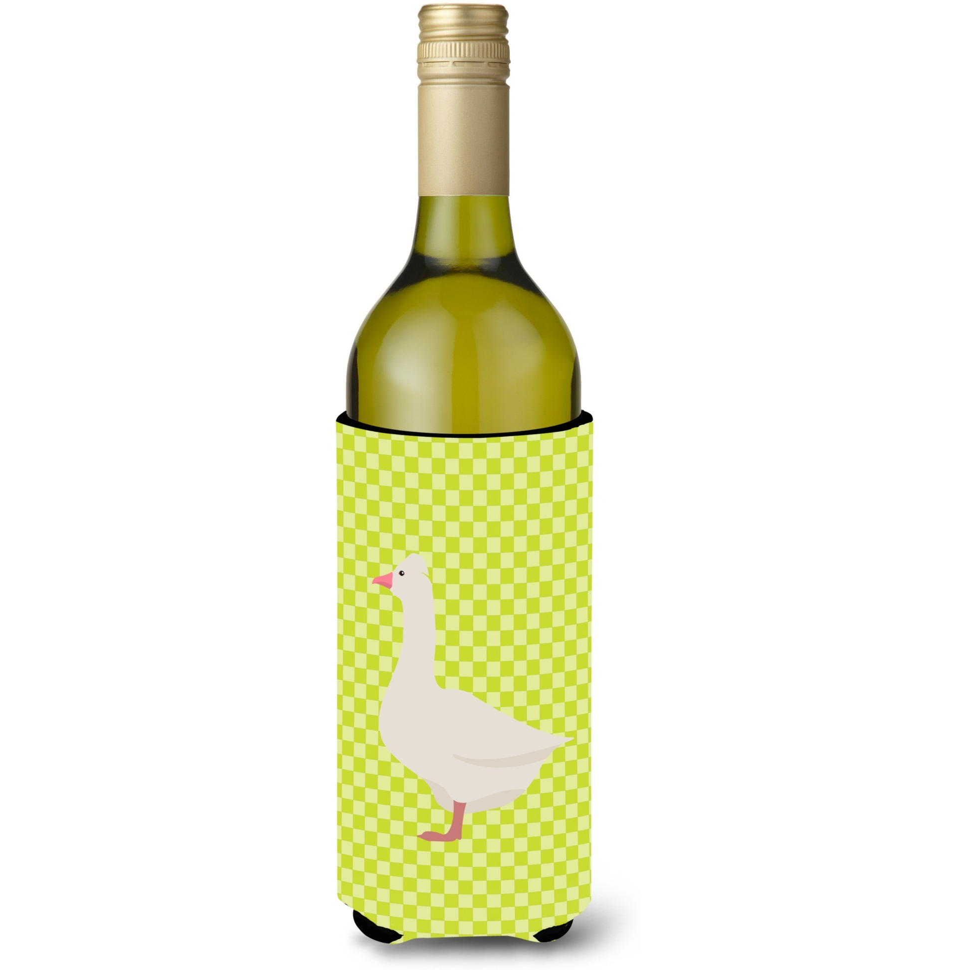 &quotCaroline's Treasures Roman Goose Green Decorative Bottle Hugger, 750 ml, Multicolor"