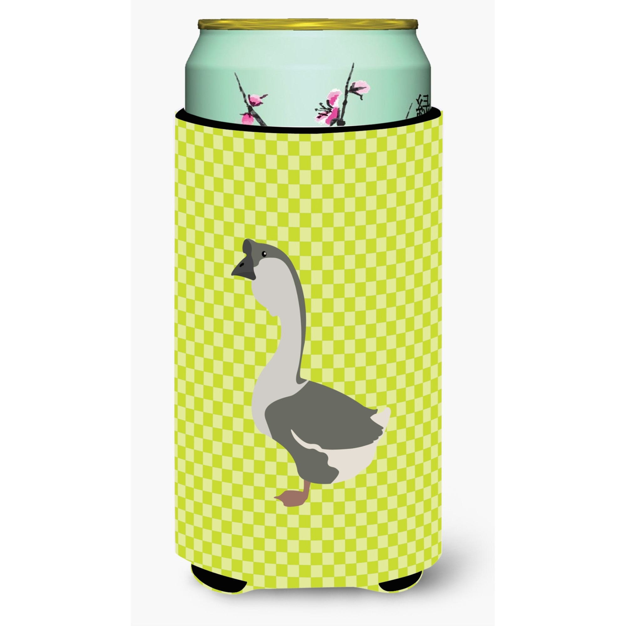 &quotCaroline's Treasures African Goose Green Decorative Can Hugger, Tall Boy, Multicolor"
