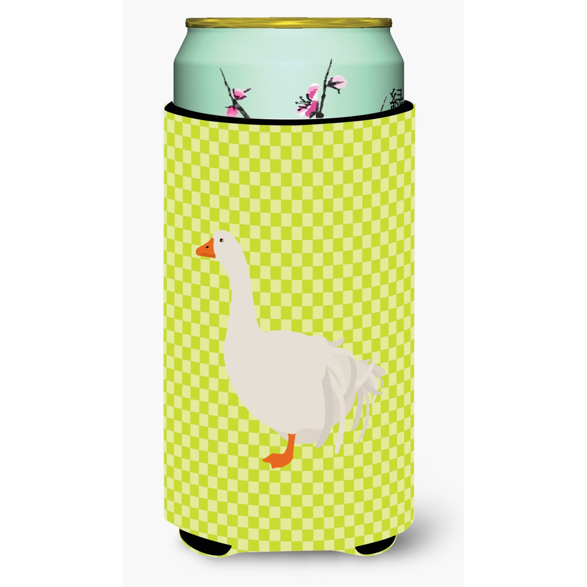 &quotCaroline's Treasures Sebastopol Goose Green Decorative Can Hugger, Tall Boy, Multicolor"