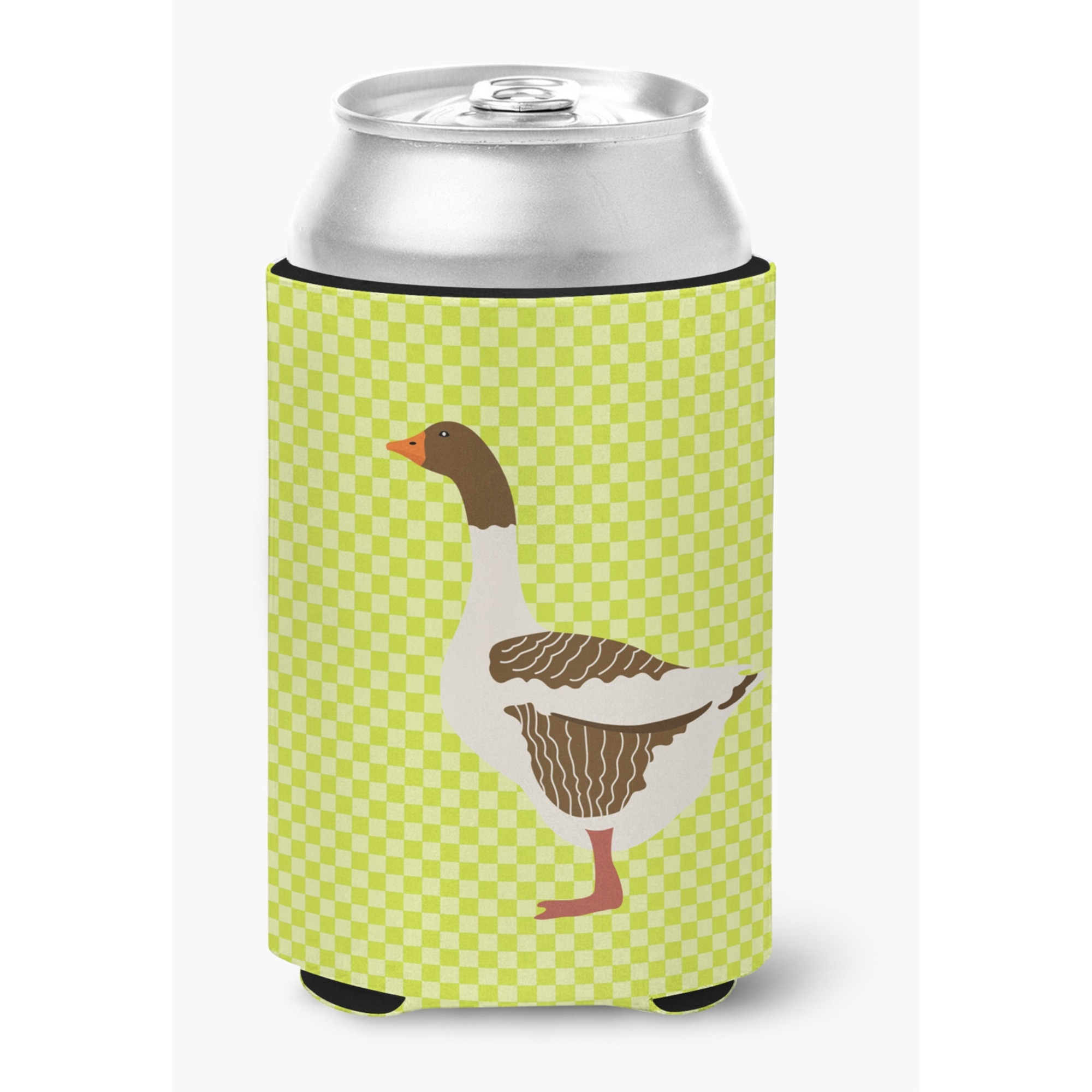 &quotCaroline's Treasures Pomeranian Rogener Goose Green Decorative Can Hugger, Multicolor"