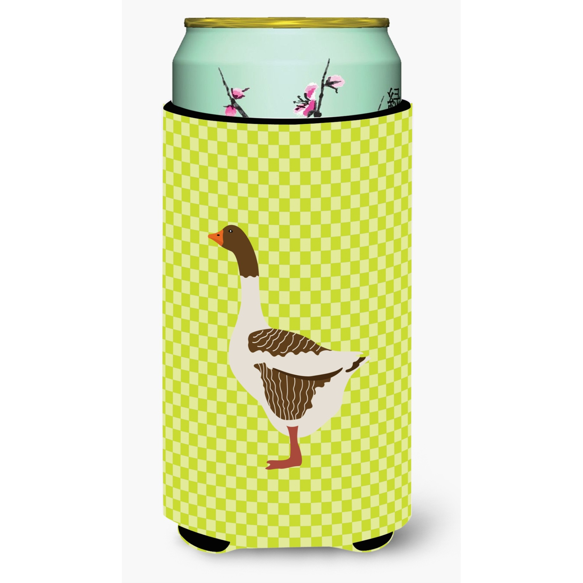 &quotCaroline's Treasures Pomeranian Rogener Goose Green Decorative Can Hugger, Tall Boy, Multicolor"