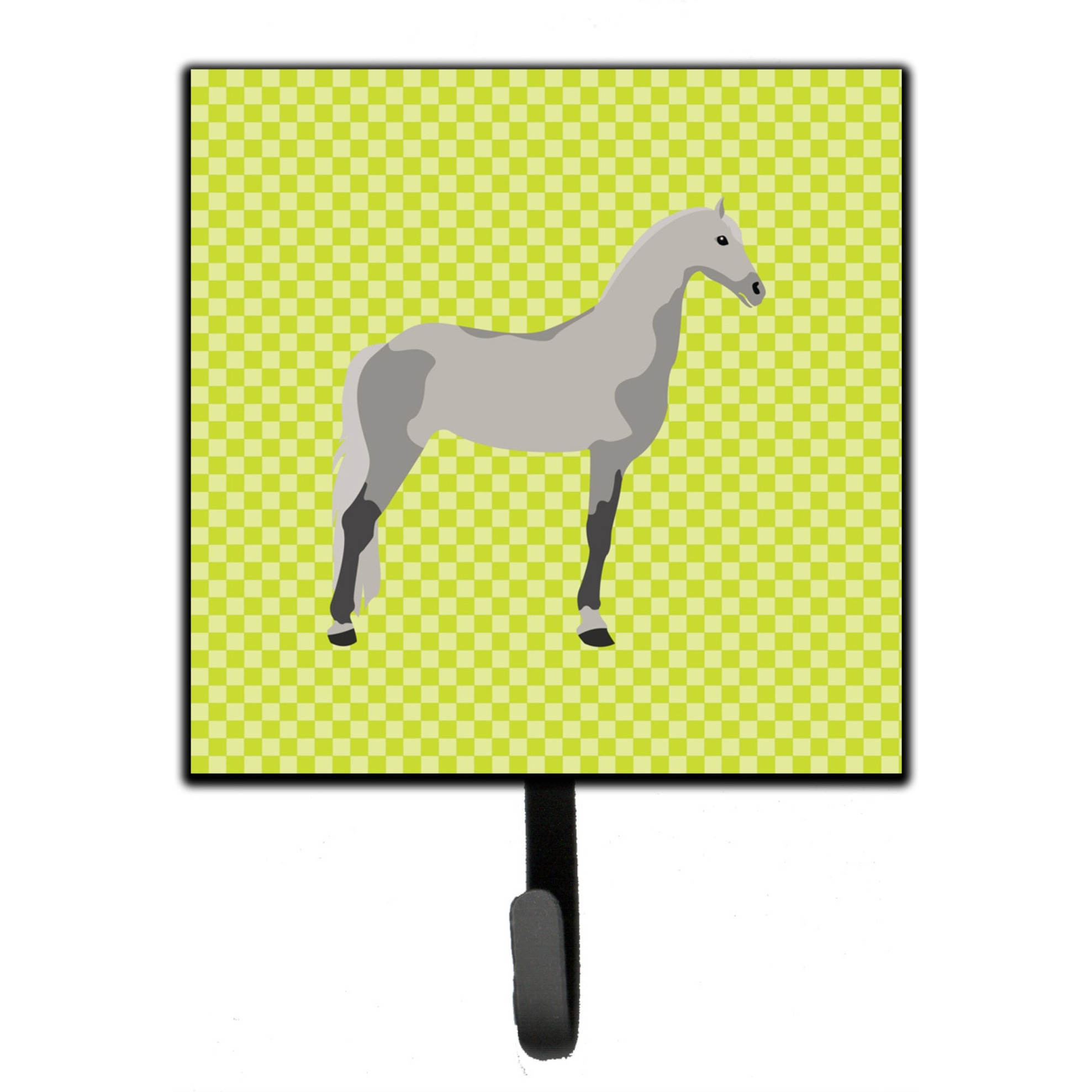 &quotCaroline's Treasures Orlov Trotter Horse Green Wall Hook, Small, Multicolor"