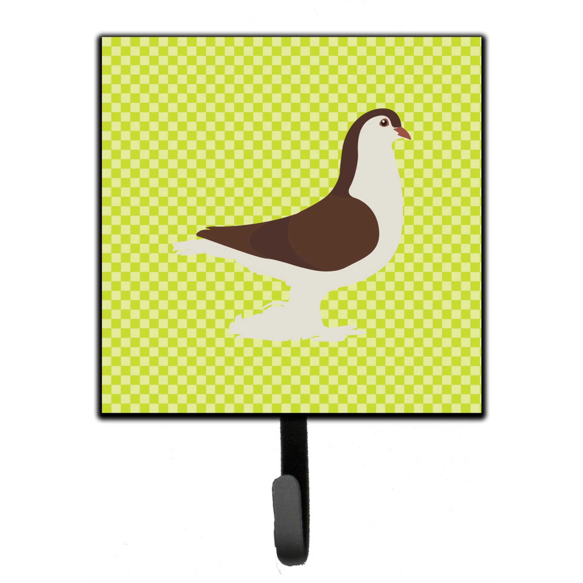 &quotCaroline's Treasures Large Pigeon Green Wall Hook, Small, Multicolor"