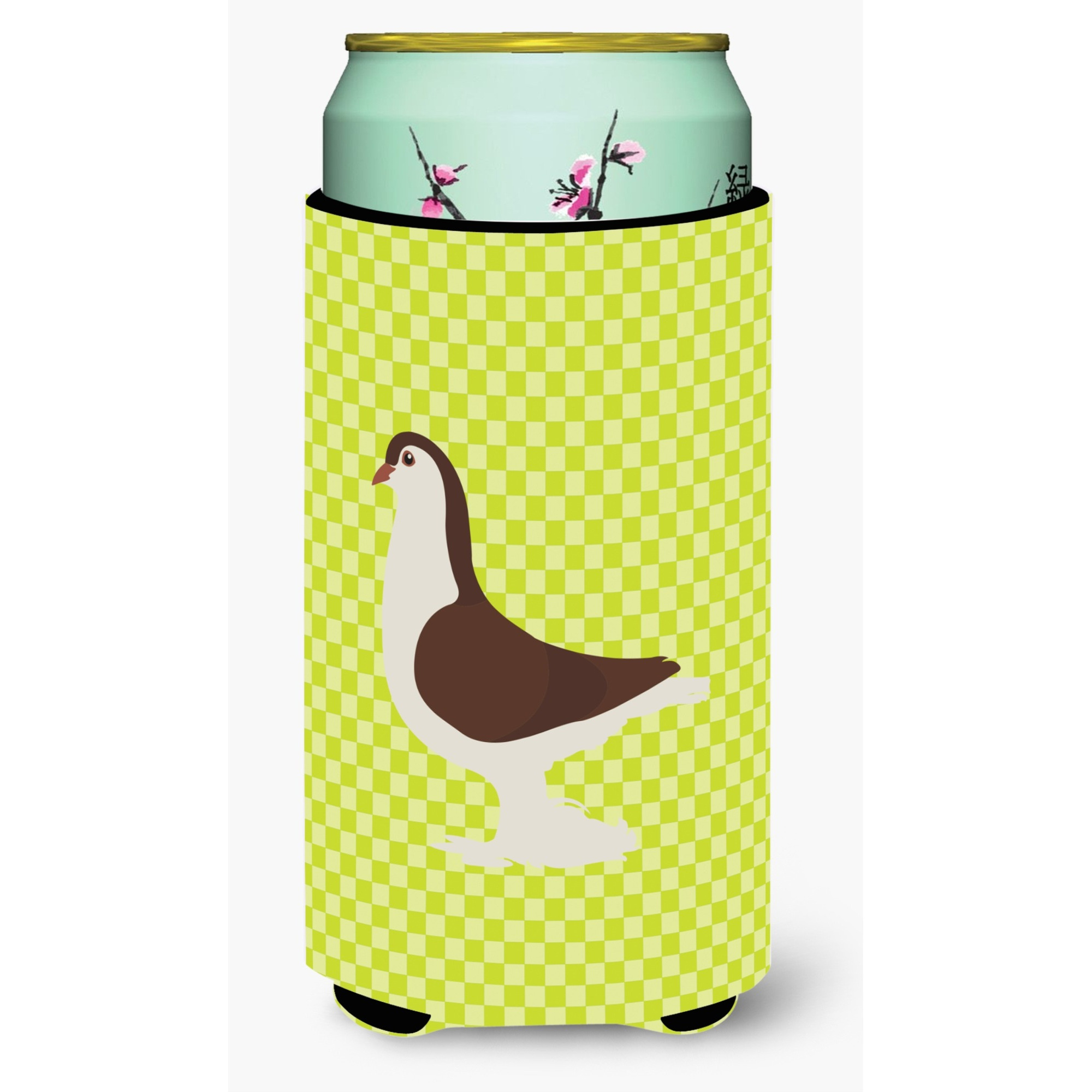 &quotCaroline's Treasures Large Pigeon Green Decorative Can Hugger, Tall Boy, Multicolor"