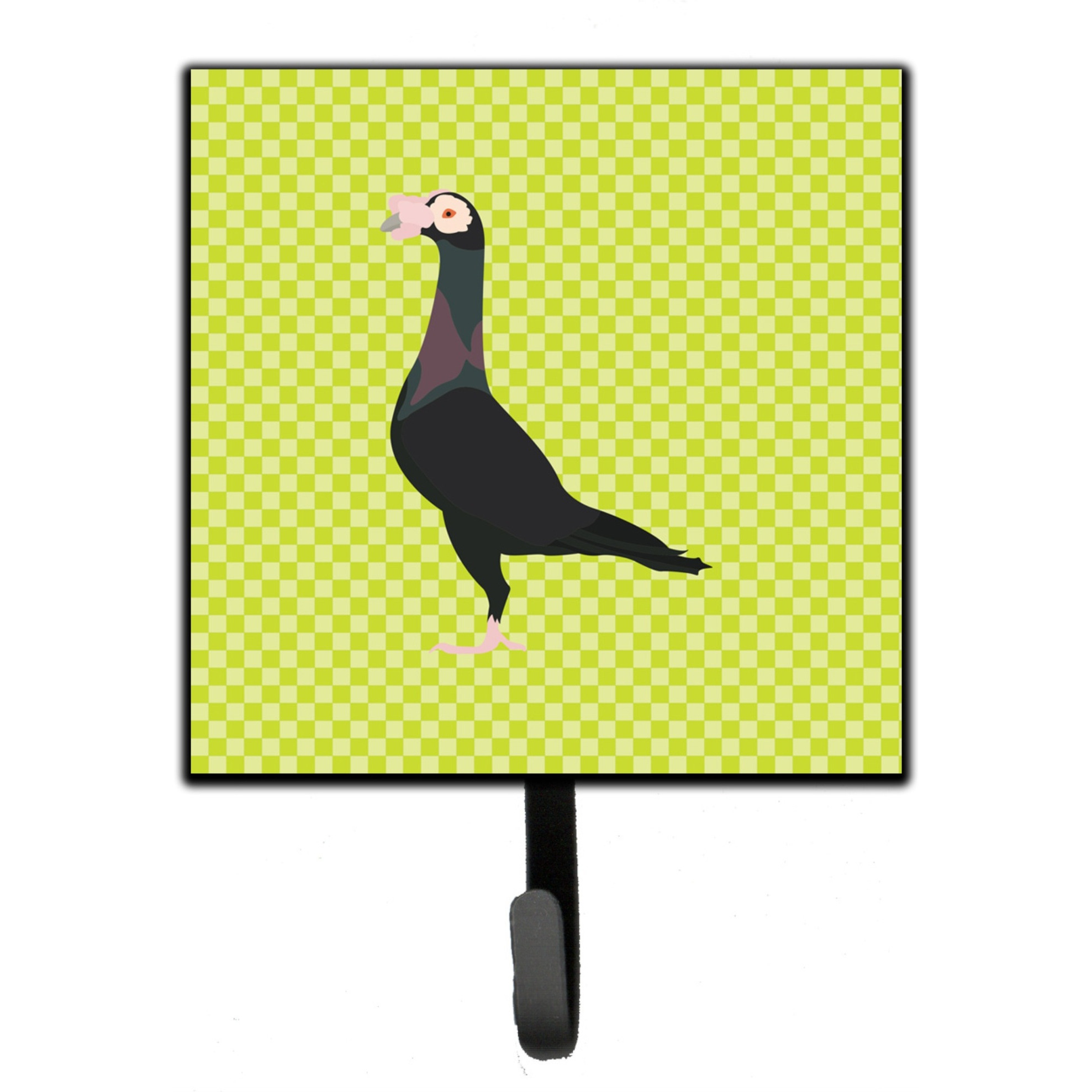 &quotCaroline's Treasures English Carrier Pigeon Green Wall Hook, Small, Multicolor"