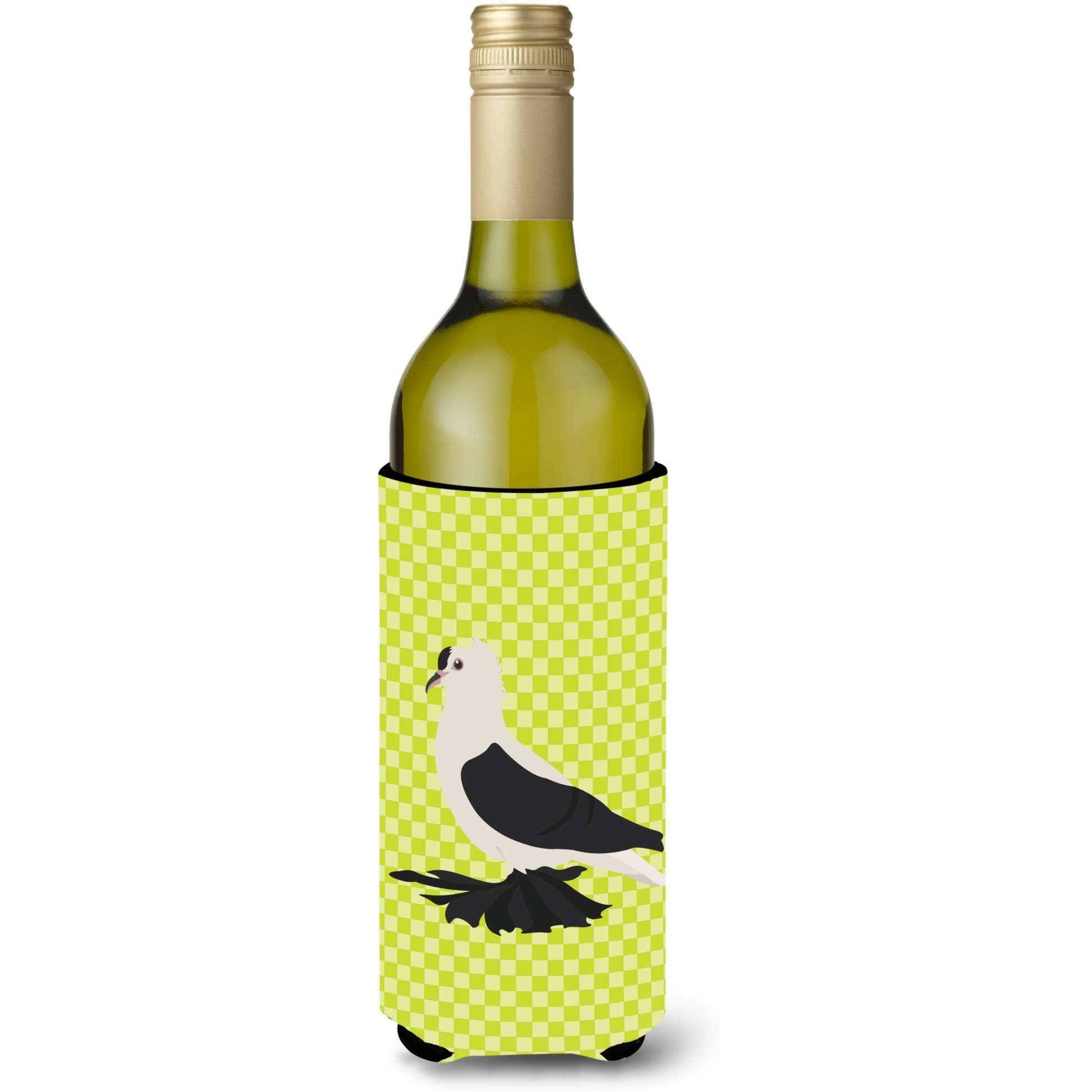 &quotCaroline's Treasures Saxon Fairy Swallow Pigeon Green Decorative Bottle Hugger, 750 ml, Multicolor"