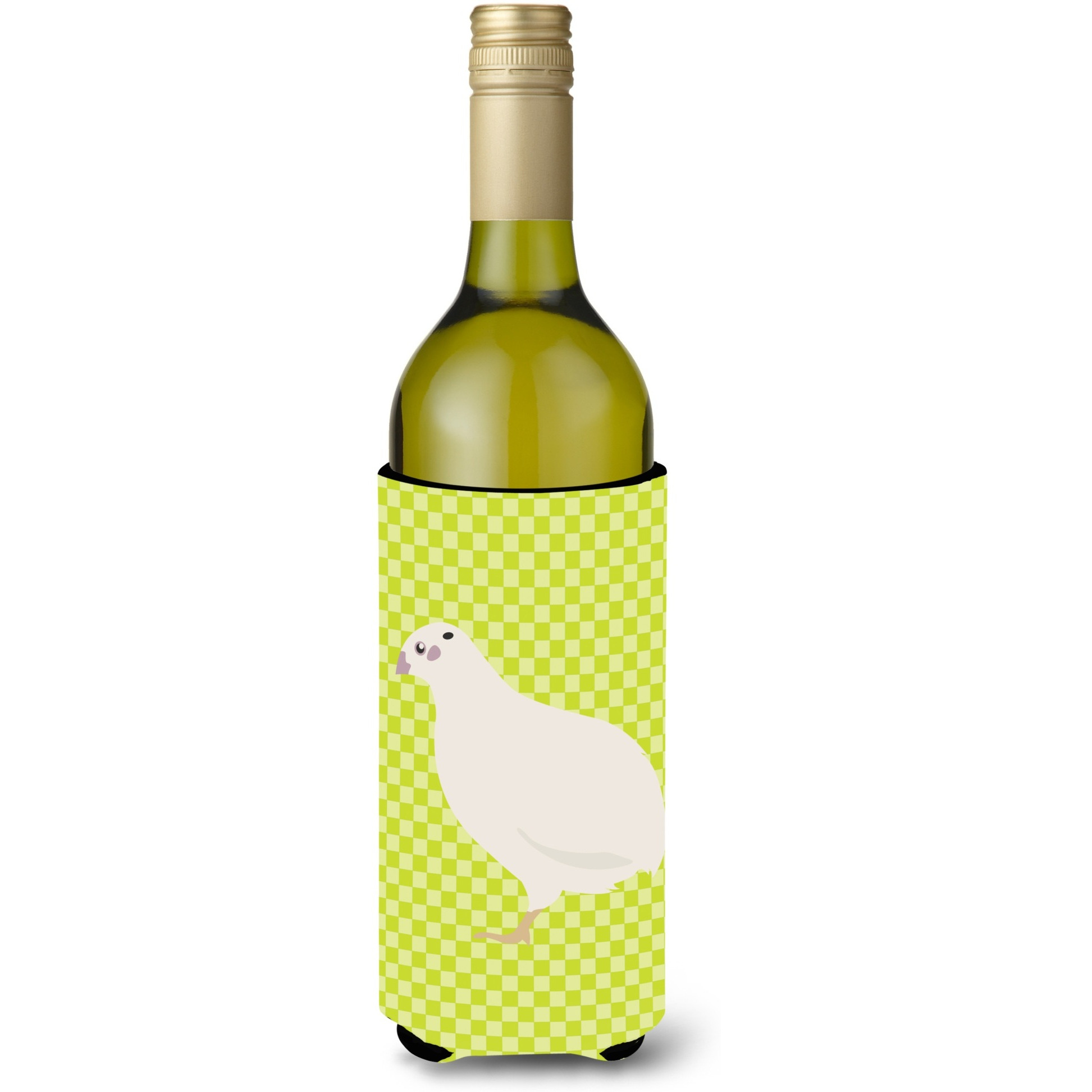 &quotCaroline's Treasures Texas Quail Green Decorative Bottle Hugger, 750 ml, Multicolor"