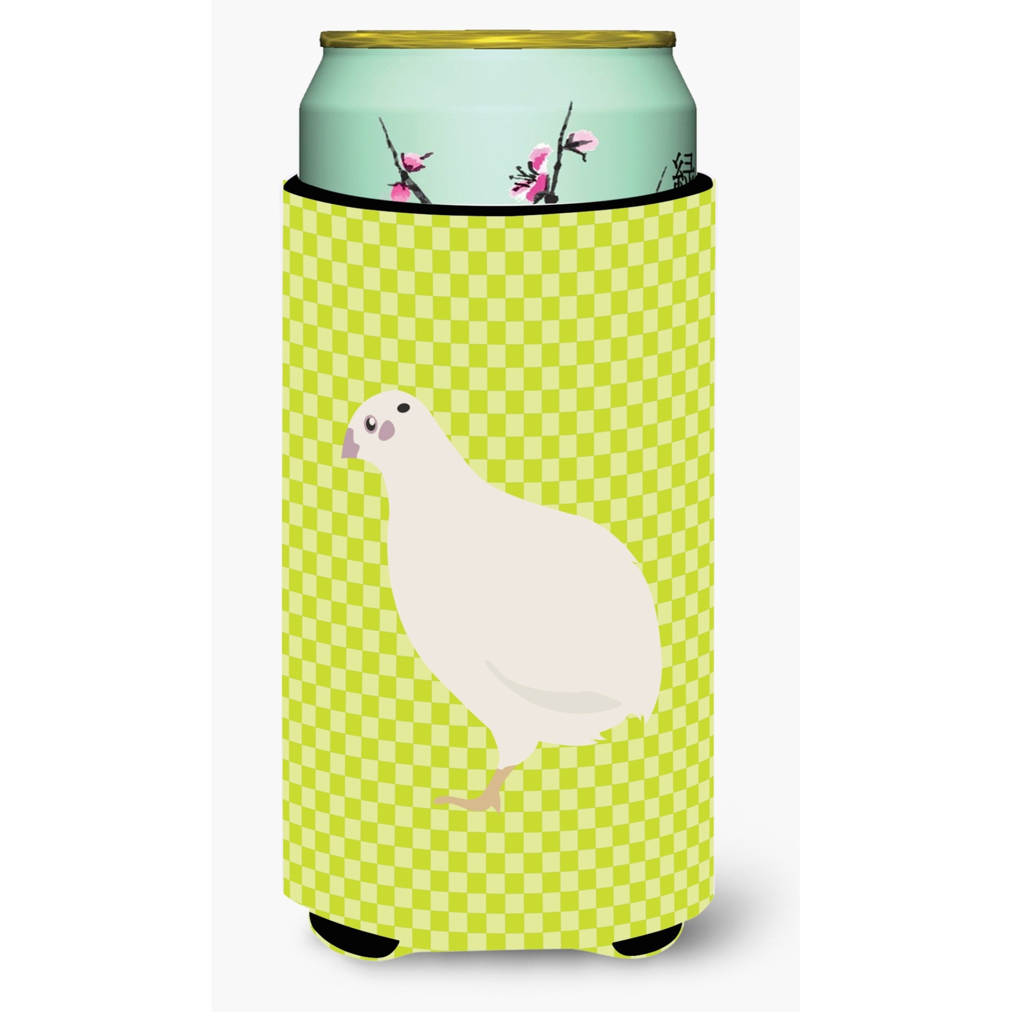 &quotCaroline's Treasures Texas Quail Green Decorative Can Hugger, Tall Boy, Multicolor"