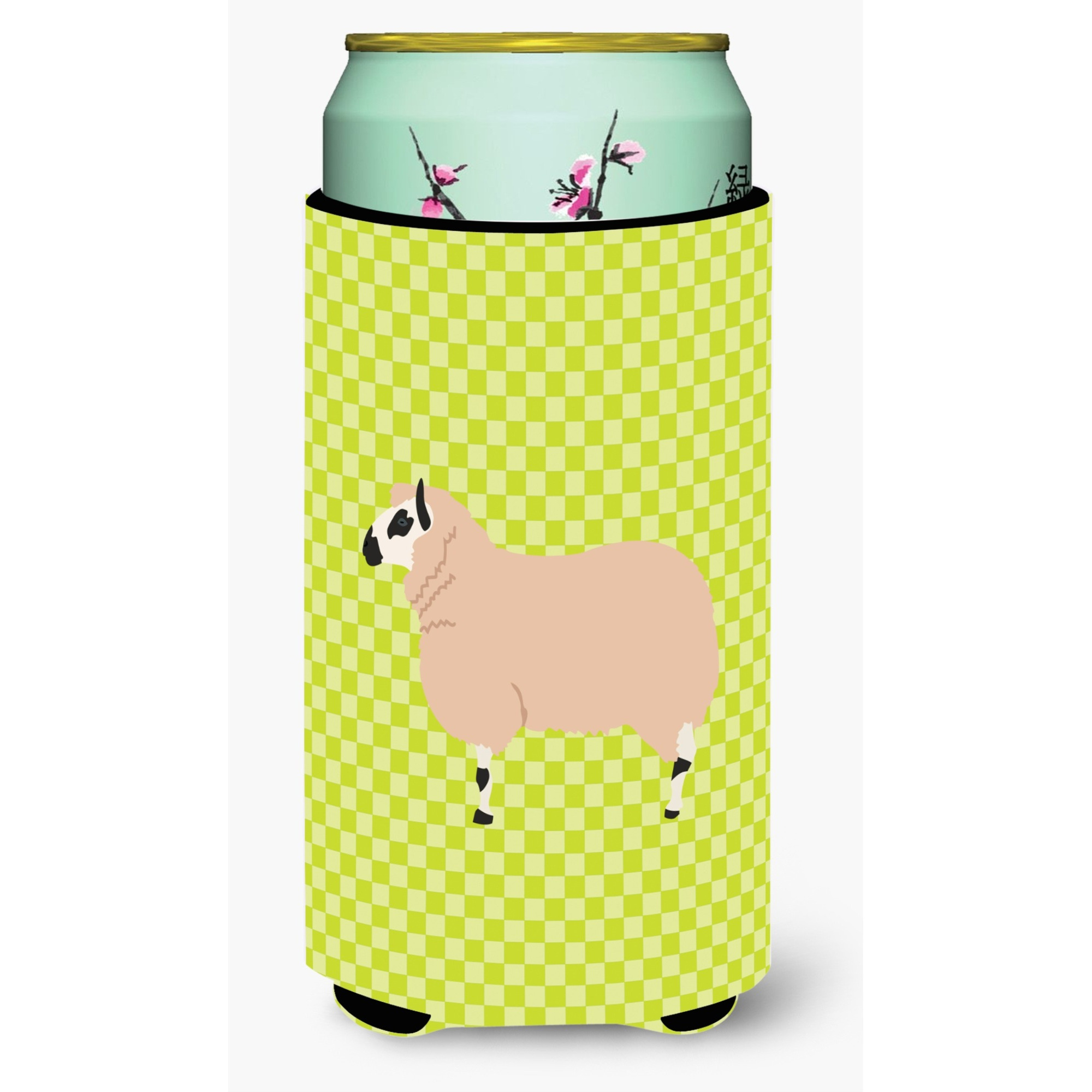 &quotCaroline's Treasures Kerry Hill Sheep Green Decorative Can Hugger, Tall Boy, Multicolor"