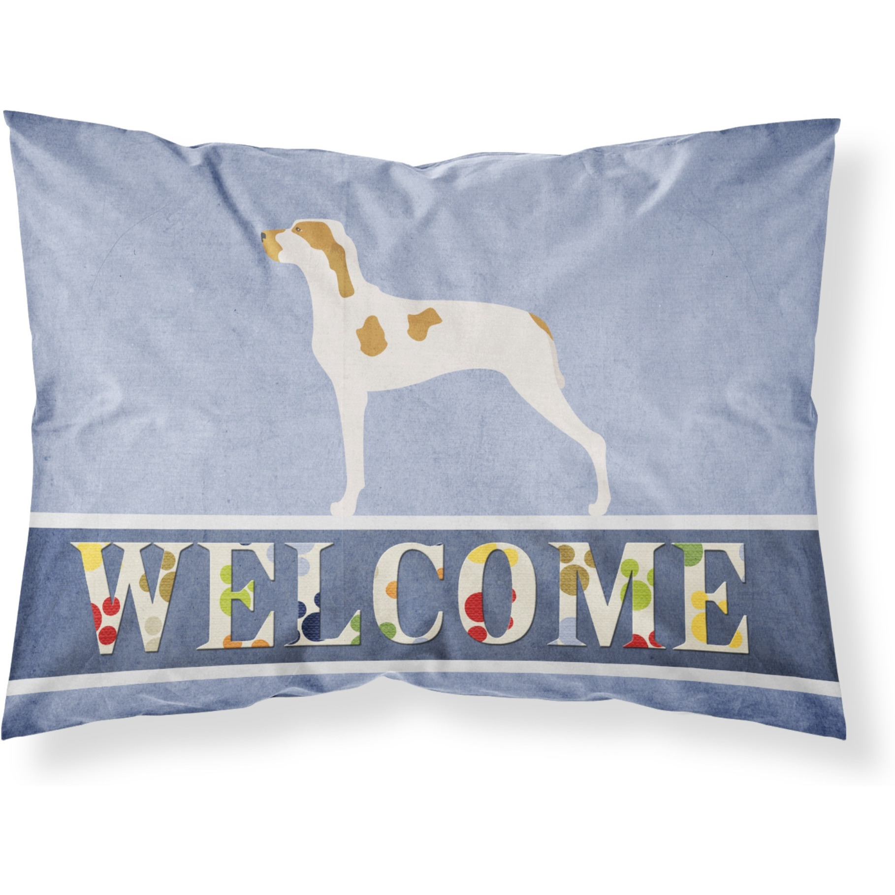 &quotCaroline's Treasures Welcome Ariege Pointer Pillowcase, Standard"
