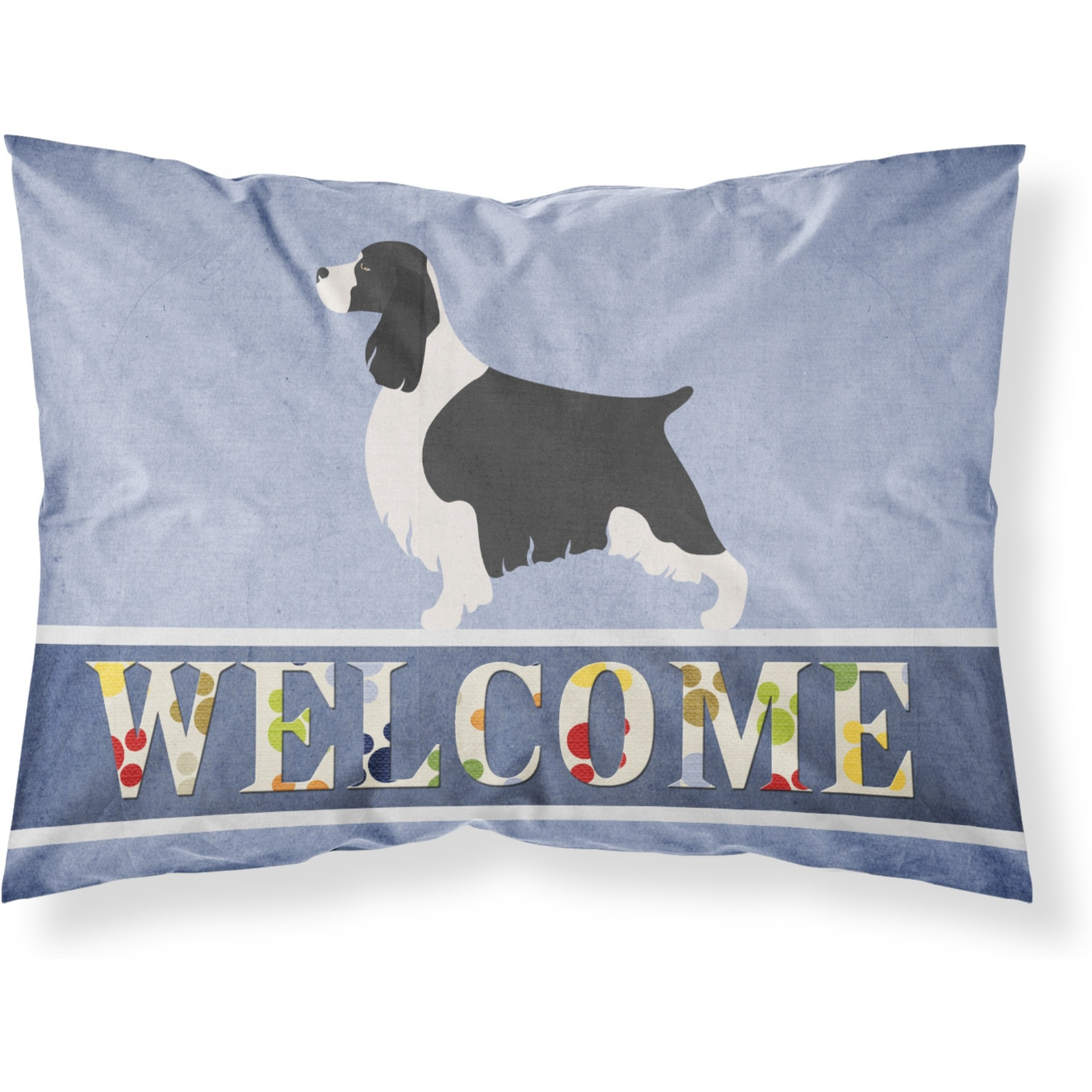 &quotCaroline's Treasures English Springer Spaniel Welcome Pillowcase, Standard,"