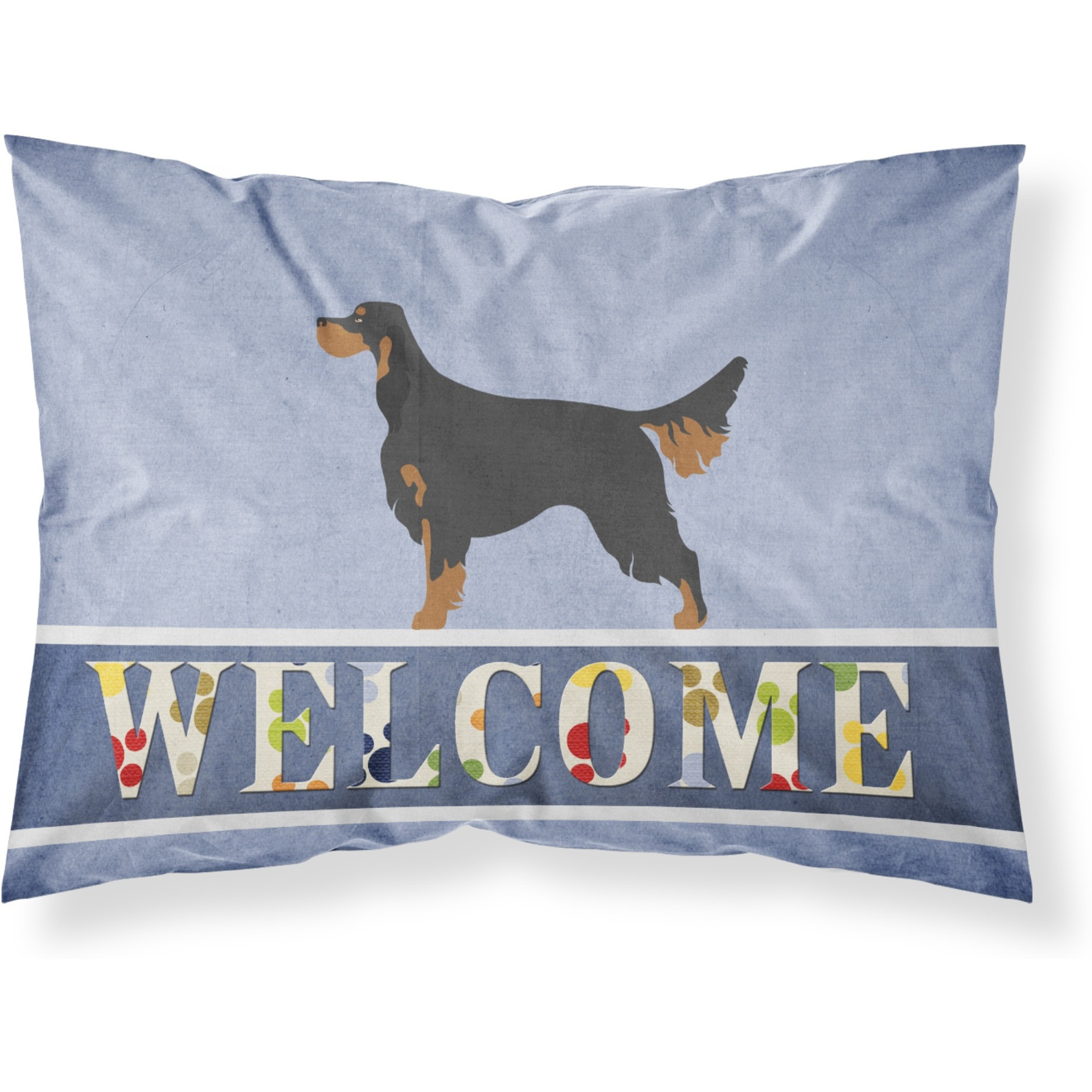 &quotCaroline's Treasures Welcome Gordon Setter Pillowcase, Standard"