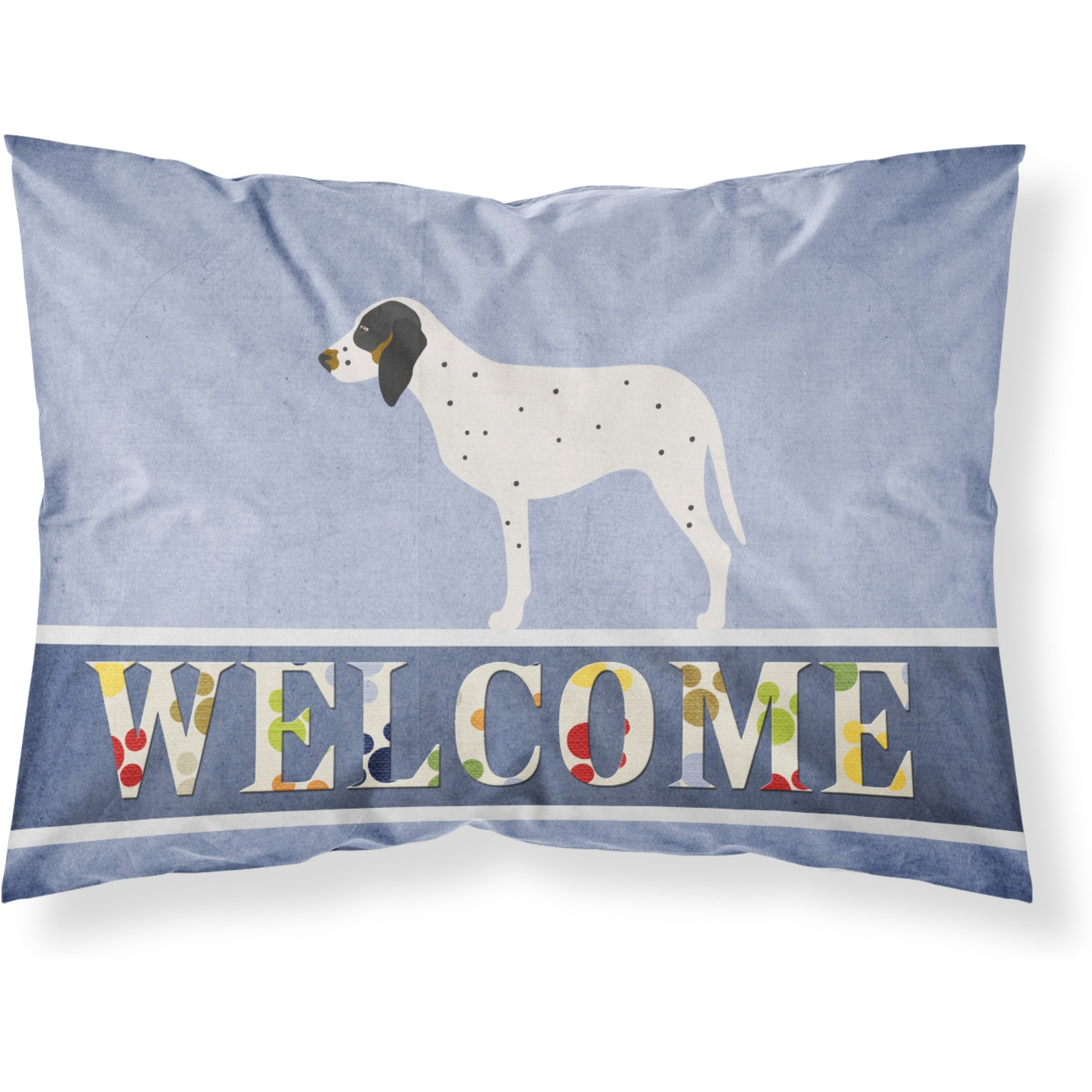 &quotCaroline's Treasures Gascon Saintongeois Welcome Pillowcase, Standard,"